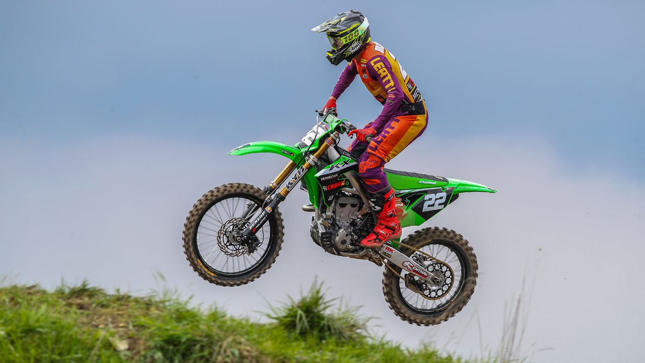 David Braceras en Suiza (Foto: Kawasaki / Pascal Haudiquert)