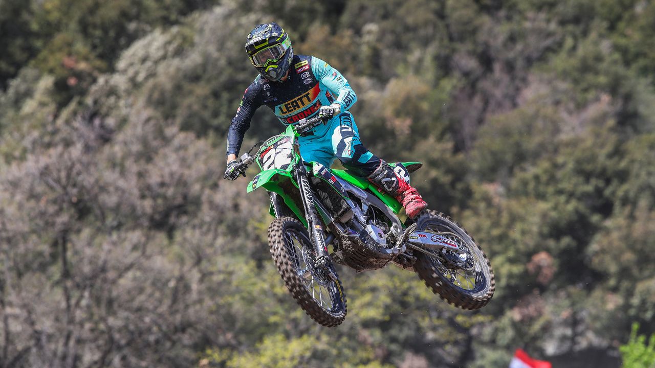 David Braceras en Trentino (Foto: Kawasaki / Pascal Haudiquert)