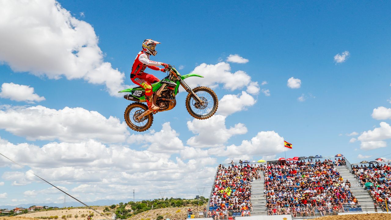 David Braceras en el Gran Premio de Madrid.