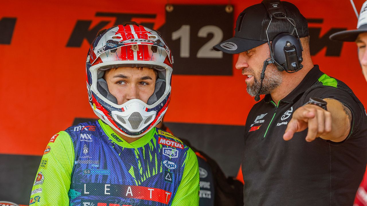 David Braceras en Bélgica (Foto: Kawasaki / Pascal Haudiquert)