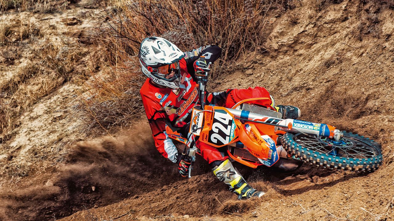Prueba para MOTO VERDE de la KTM 125 SX 2018 de David Braceras
