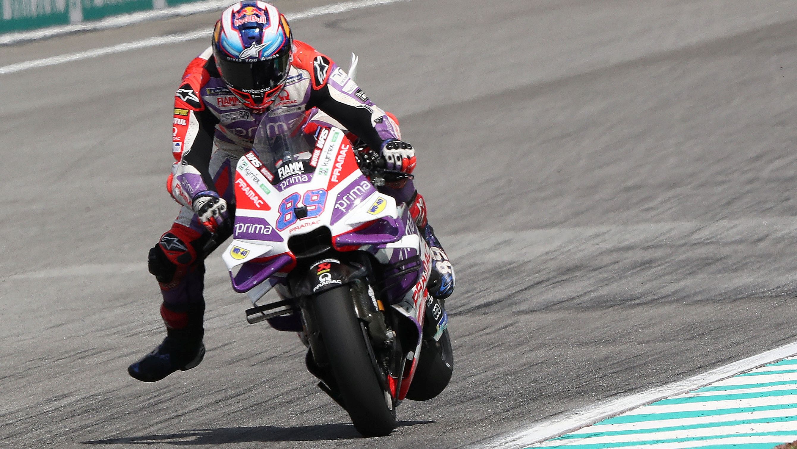 Jorge Martín se ha quedado fuera del podio en Sepang