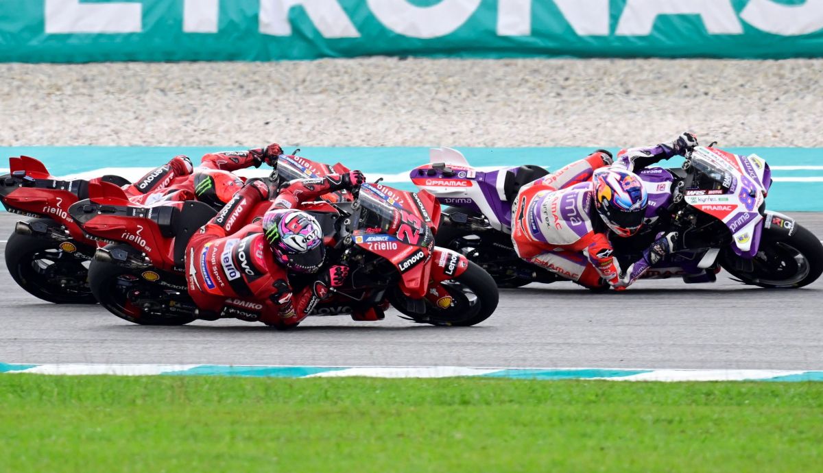Enea Bastianini supera a Jorge Martín y Pecco Bagnaia, MotoGP Malasia 2023