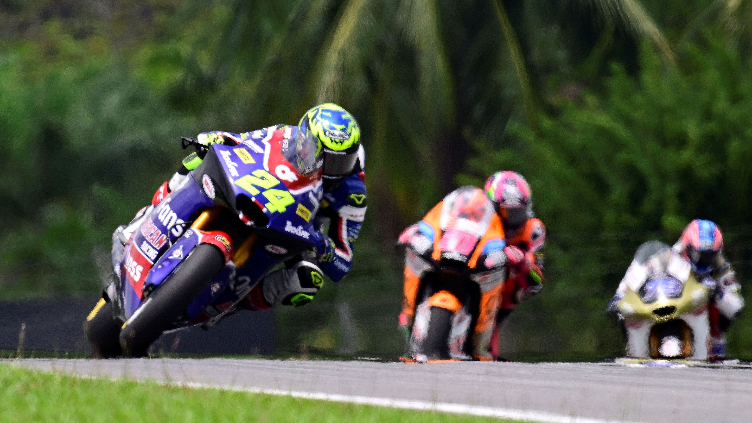 Marcos Ramírez se va de Alonso López y Ai Ogura, Moto2 Malasia 2023
