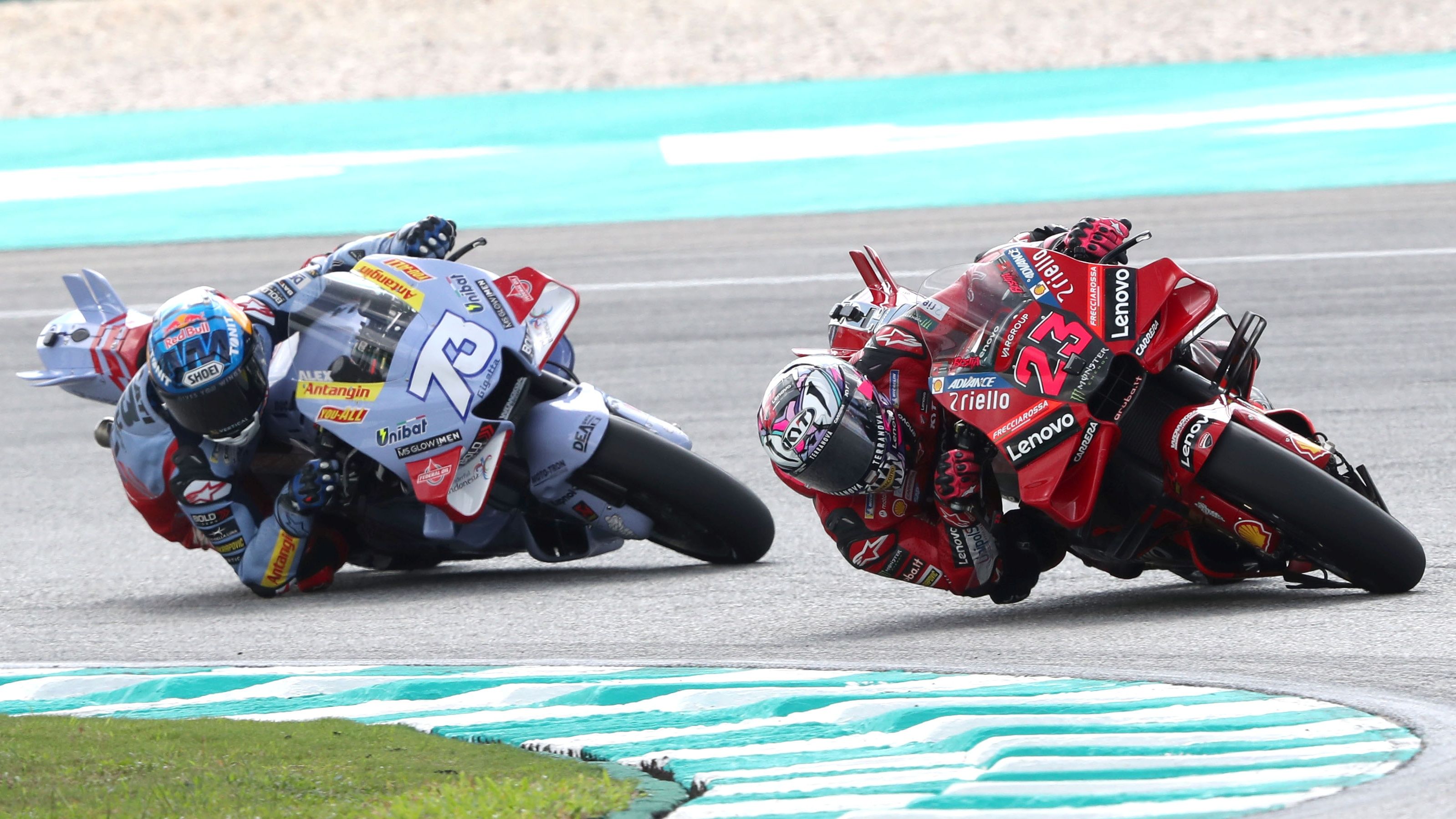 Enea Bastianini y Álex Márquez lanzaron sendos avisos de cara al futuro en MotoGP