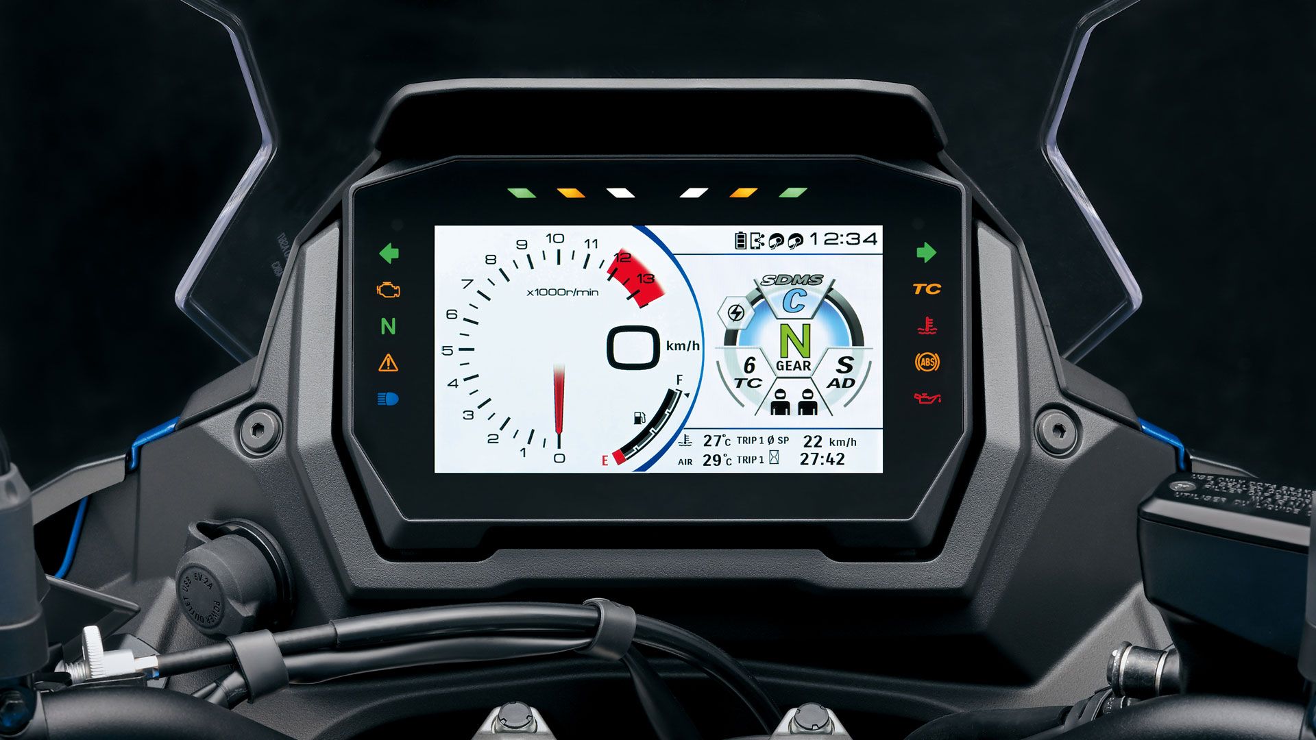 Suzuki GSX S1000 GX 2024 Detalles Cuadro (2)