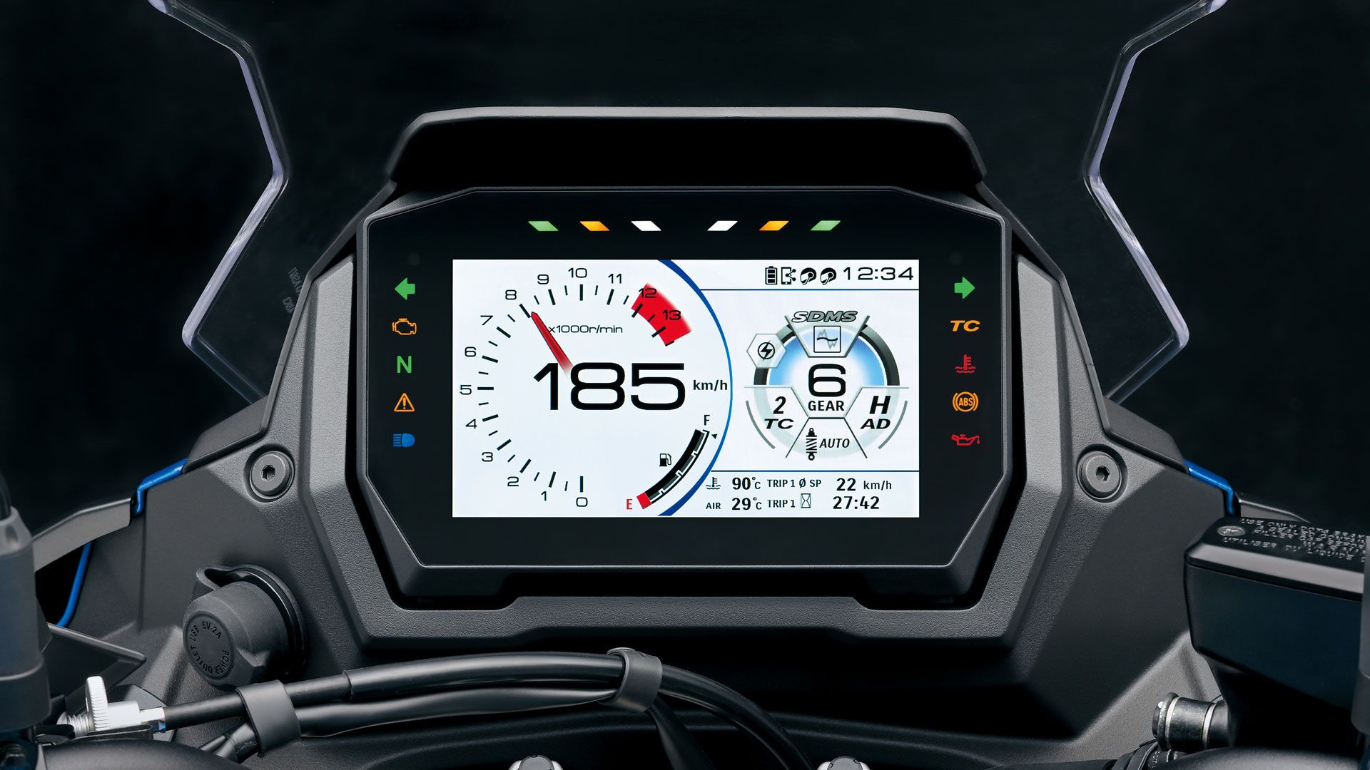 Suzuki GSX S1000 GX 2024 Detalles Cuadro (3)