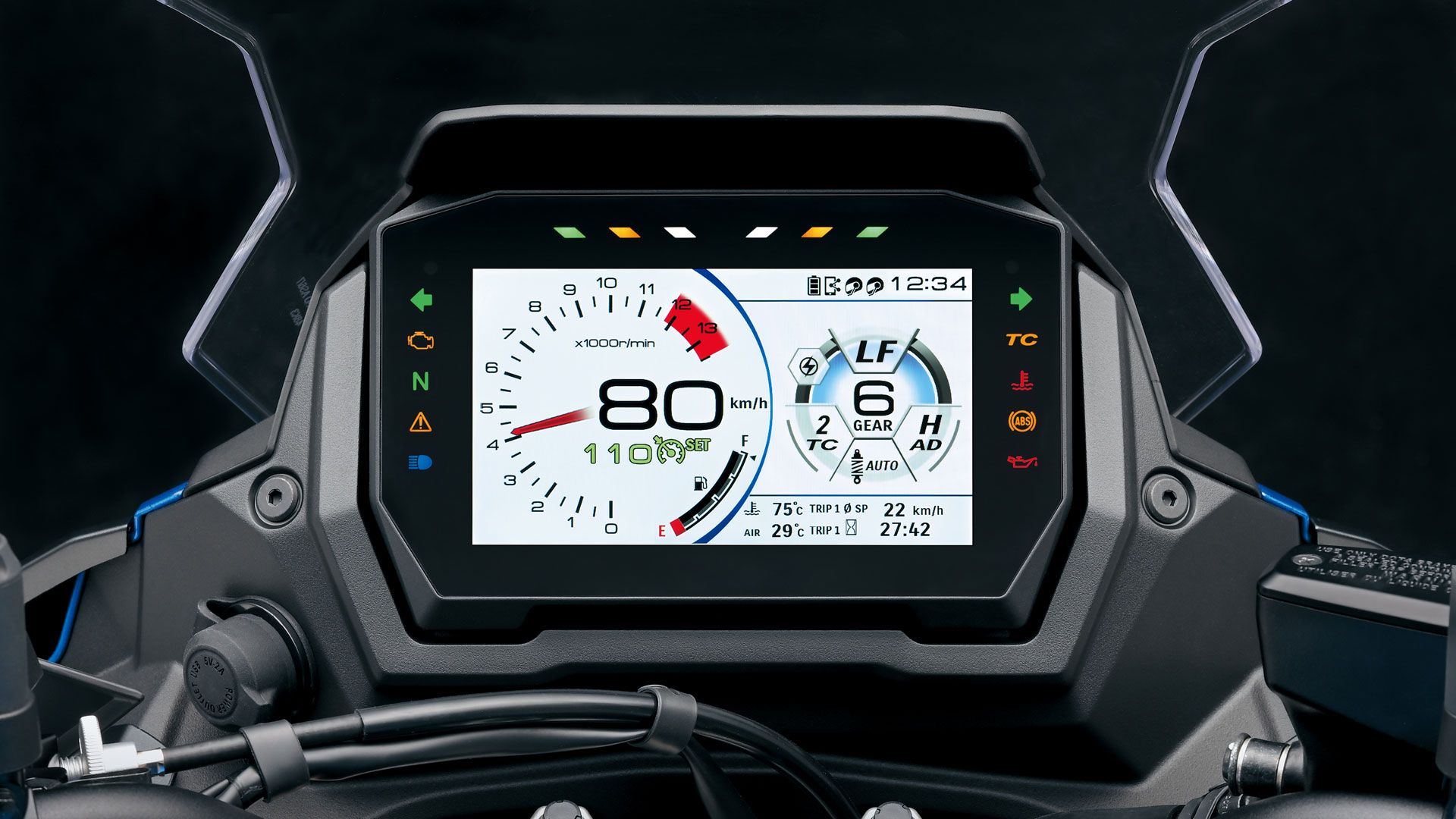 Suzuki GSX S1000 GX 2024 Detalles Cuadro (4)