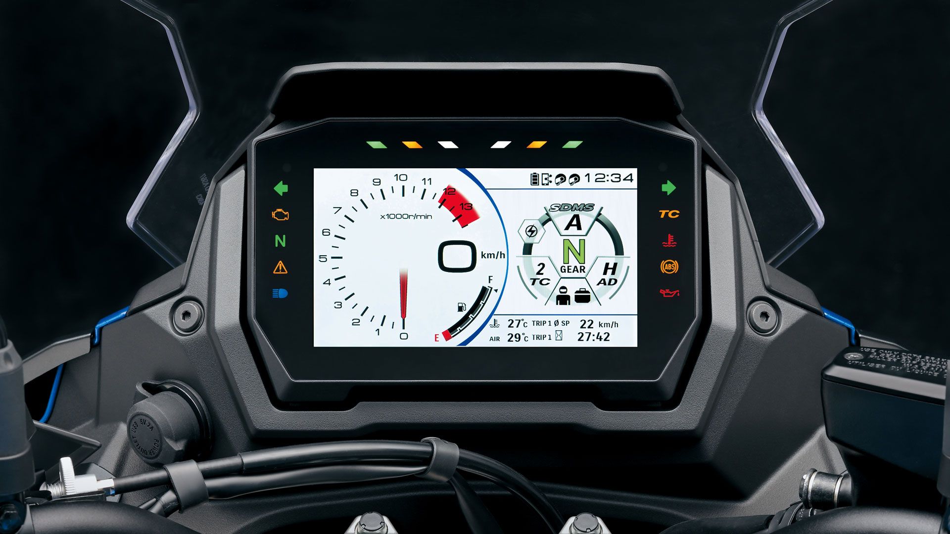 Suzuki GSX S1000 GX 2024 Detalles Cuadro (5)