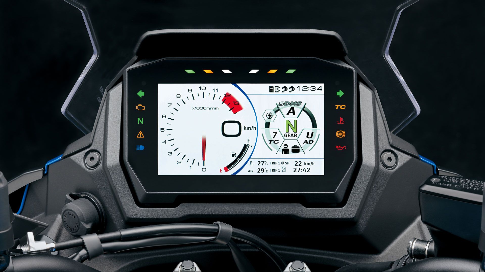 Suzuki GSX S1000 GX 2024 Detalles Cuadro (6)