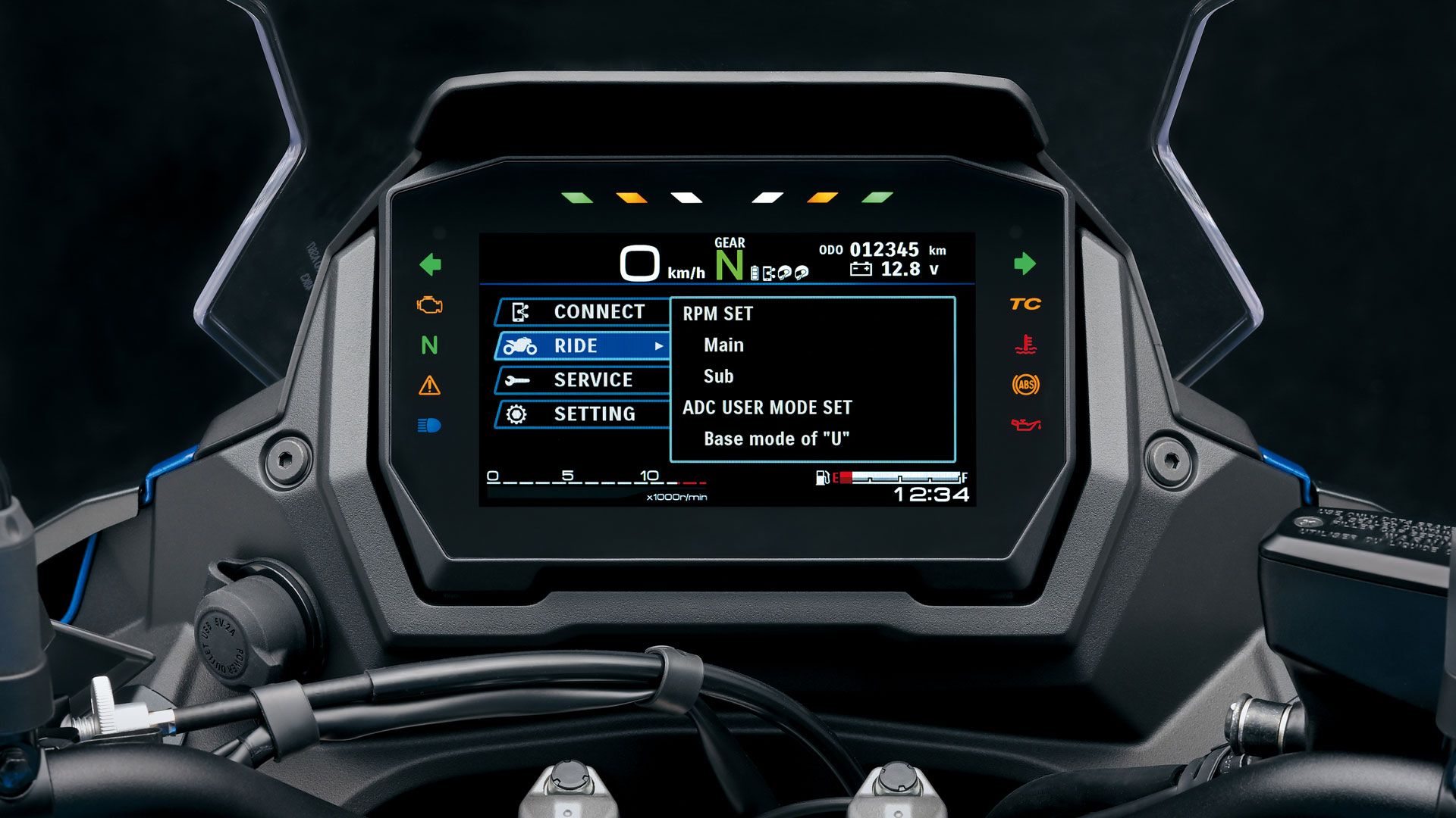 Suzuki GSX S1000 GX 2024 Detalles Cuadro (8)