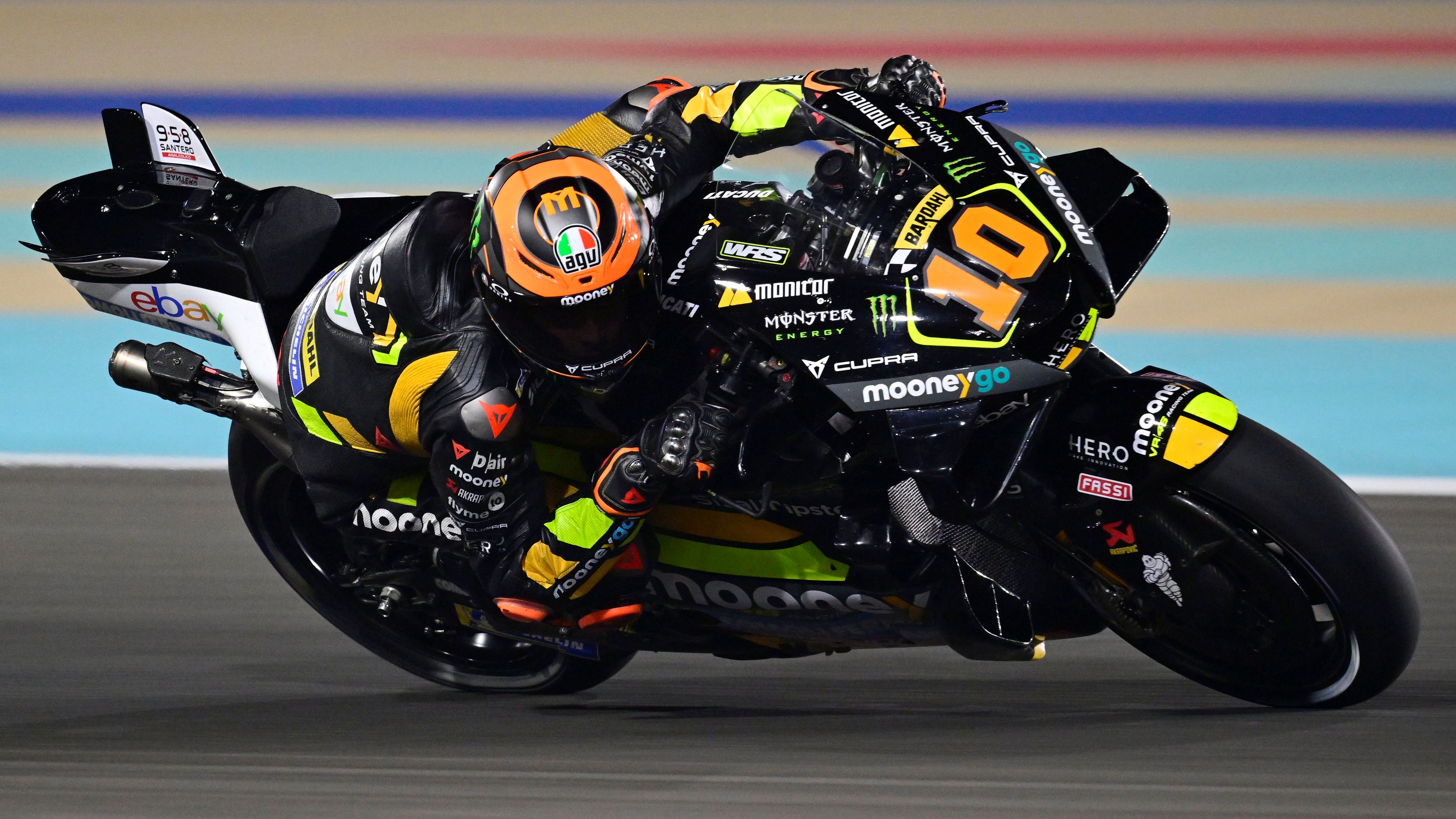 Luca Marini se ha hecho con la pole en Qatar batiendo el récord de Lusail