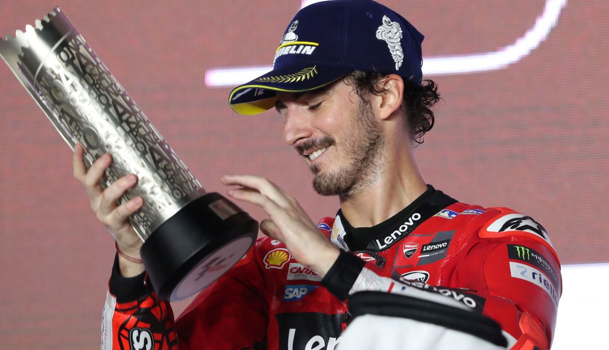 Pecco Bagnaia ha terminado segundo en Qatar Pecco Bagnaia ha terminado segundo en Qatar