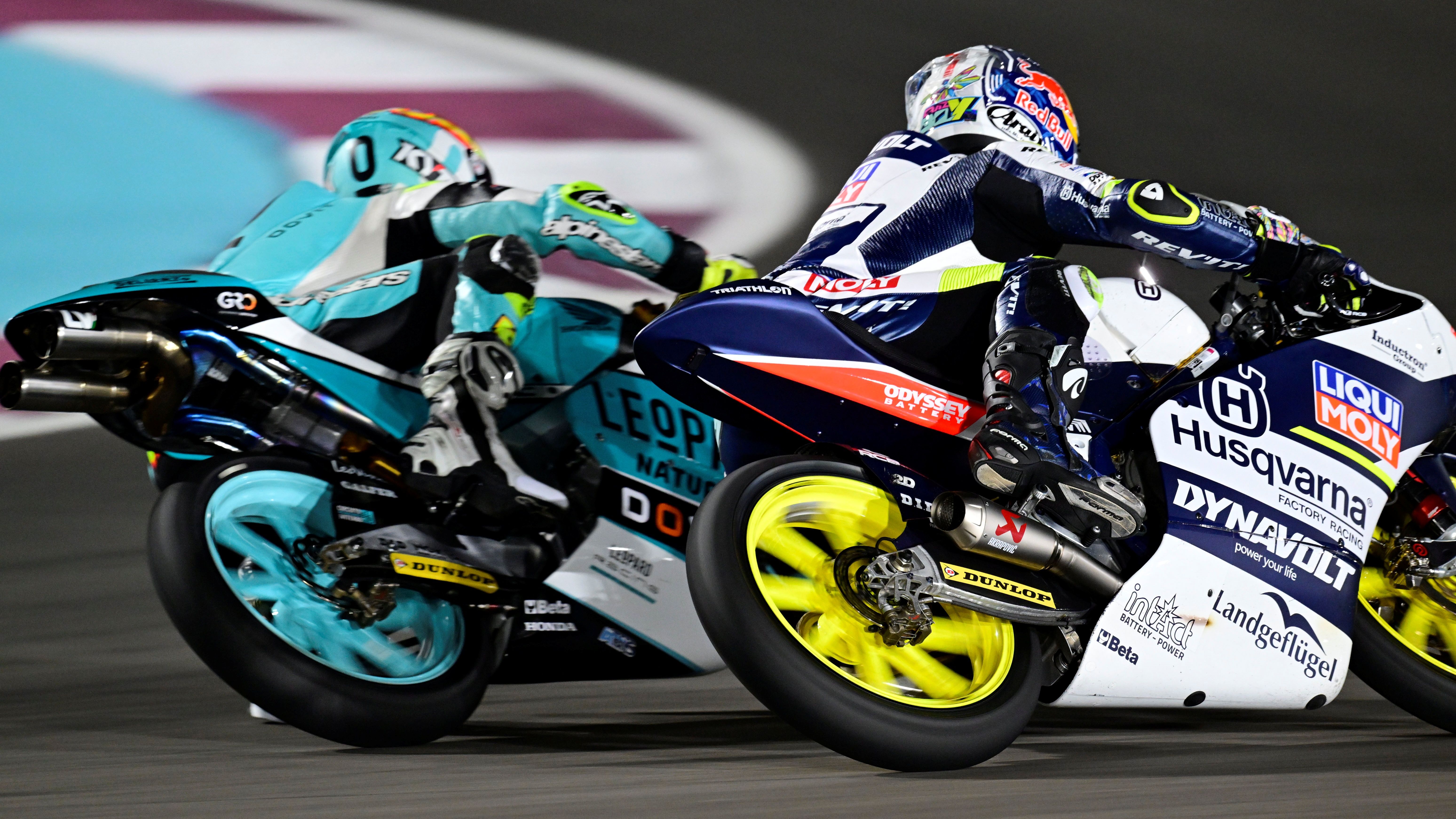 Jaume Masià echa fuera de la trazada a Ayumu Sasaki, Moto3 Qatar 2023