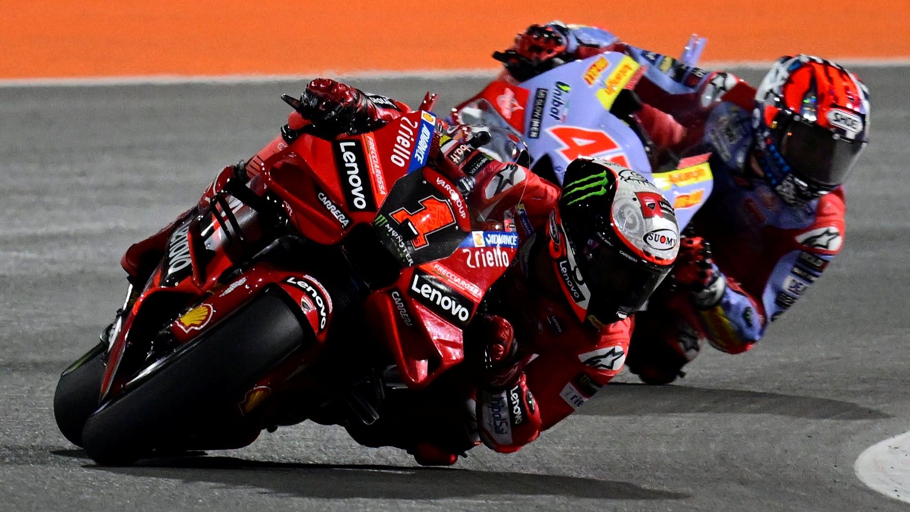 Pecco Bagnaia es más líder de MotoGP 2023 y Fabio Di Giannantonio se ha estrenado como ganador