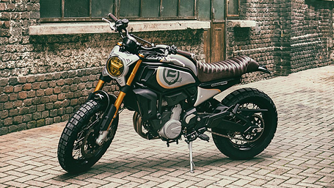 CFMoto CL-X Spirit, una scrambler artesanal