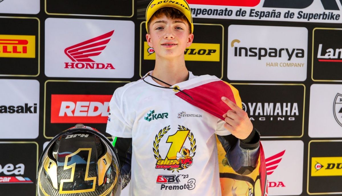 Álex Longarela, campeón de España de PreMoto3 2023
