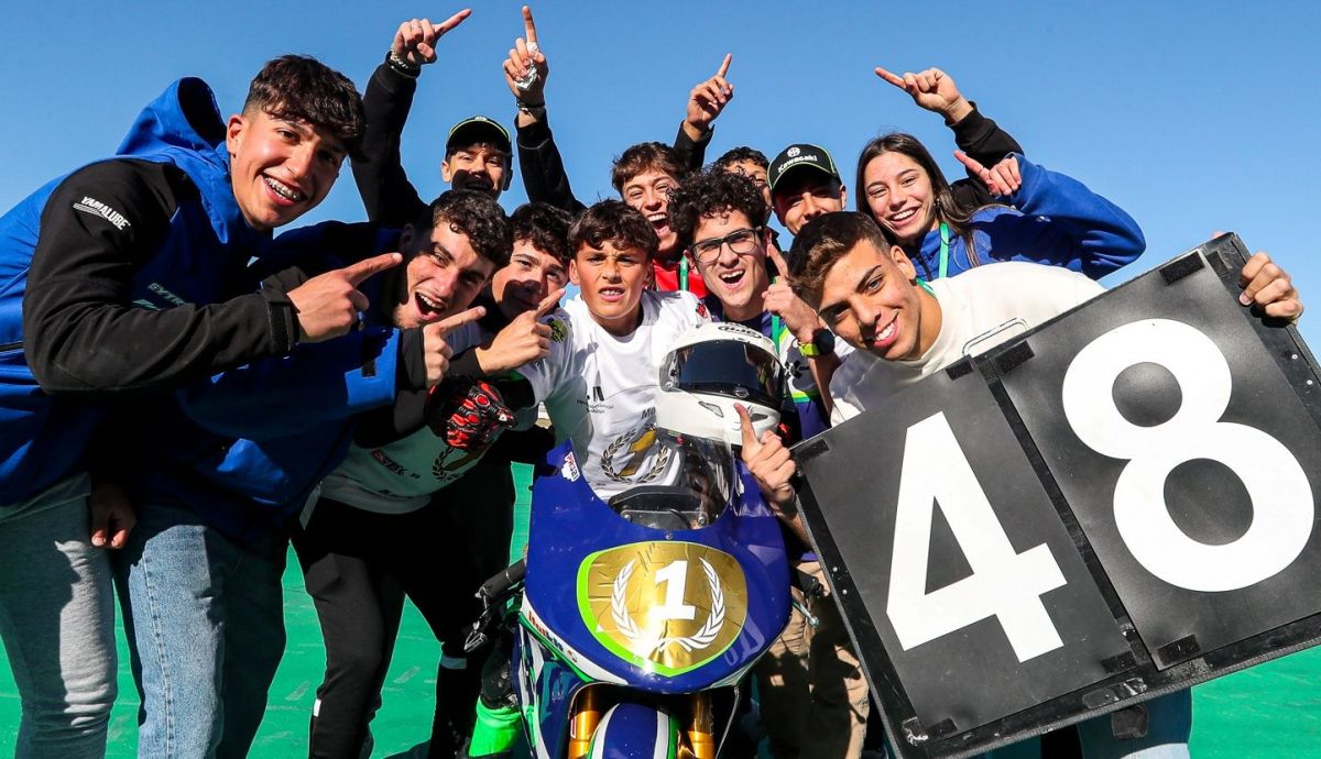Andrés García, campeón de España de Moto4 2023