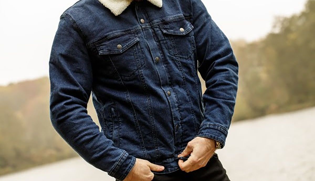 Chaqueta vaquera moto RST hombre