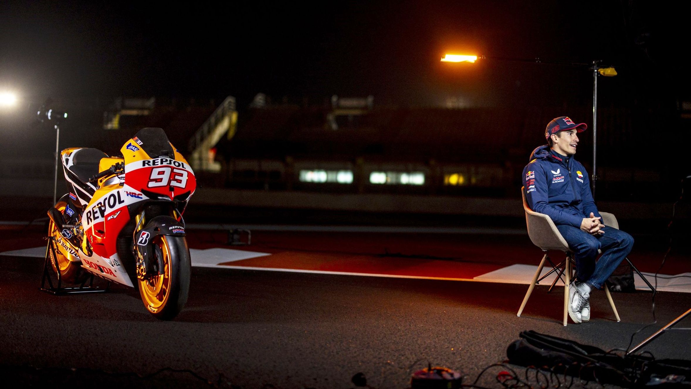 Entrevista a Marc Márquez en el Circuit Ricardo Tormo antes de su despedida