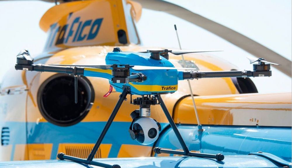 La DGT también vigilará desde el aire con drones y helicópteros