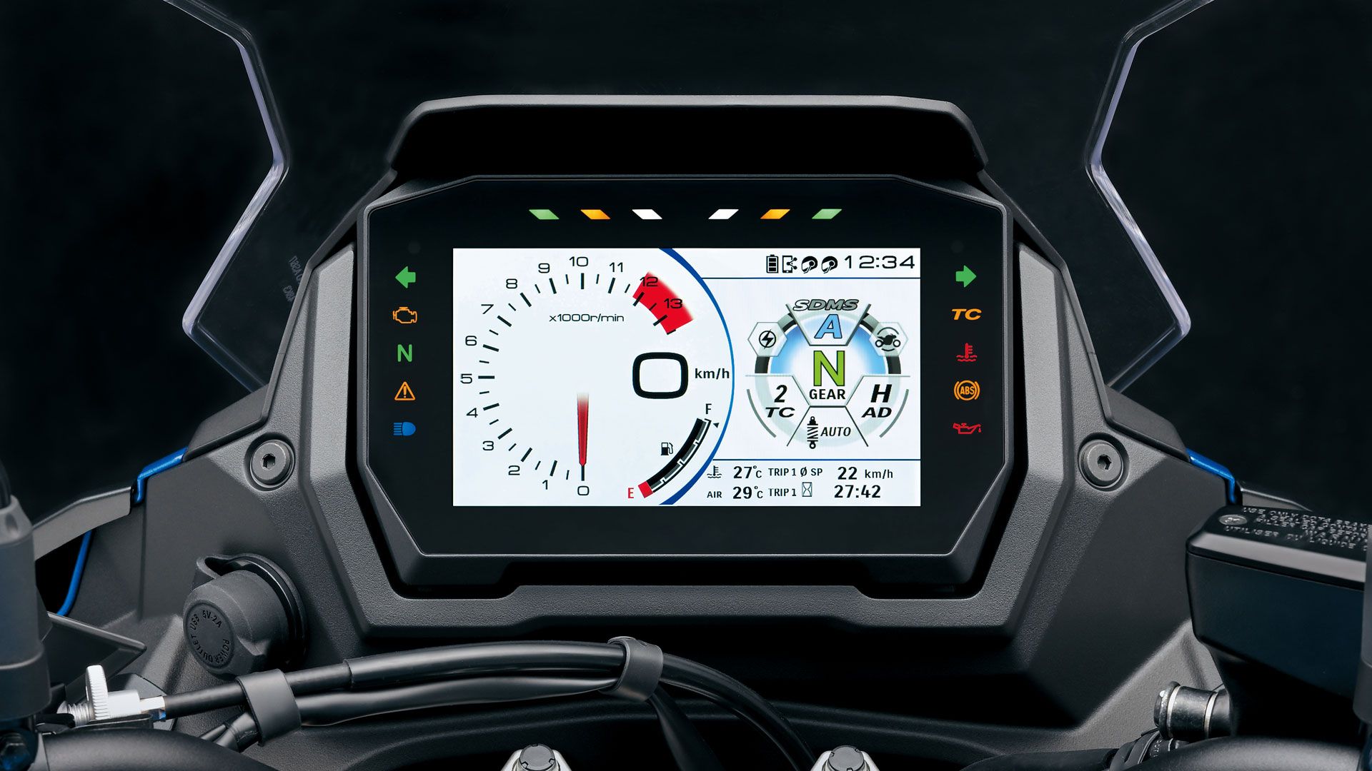 Suzuki GSX S1000 GX 2024 Detalles Cuadro (1)