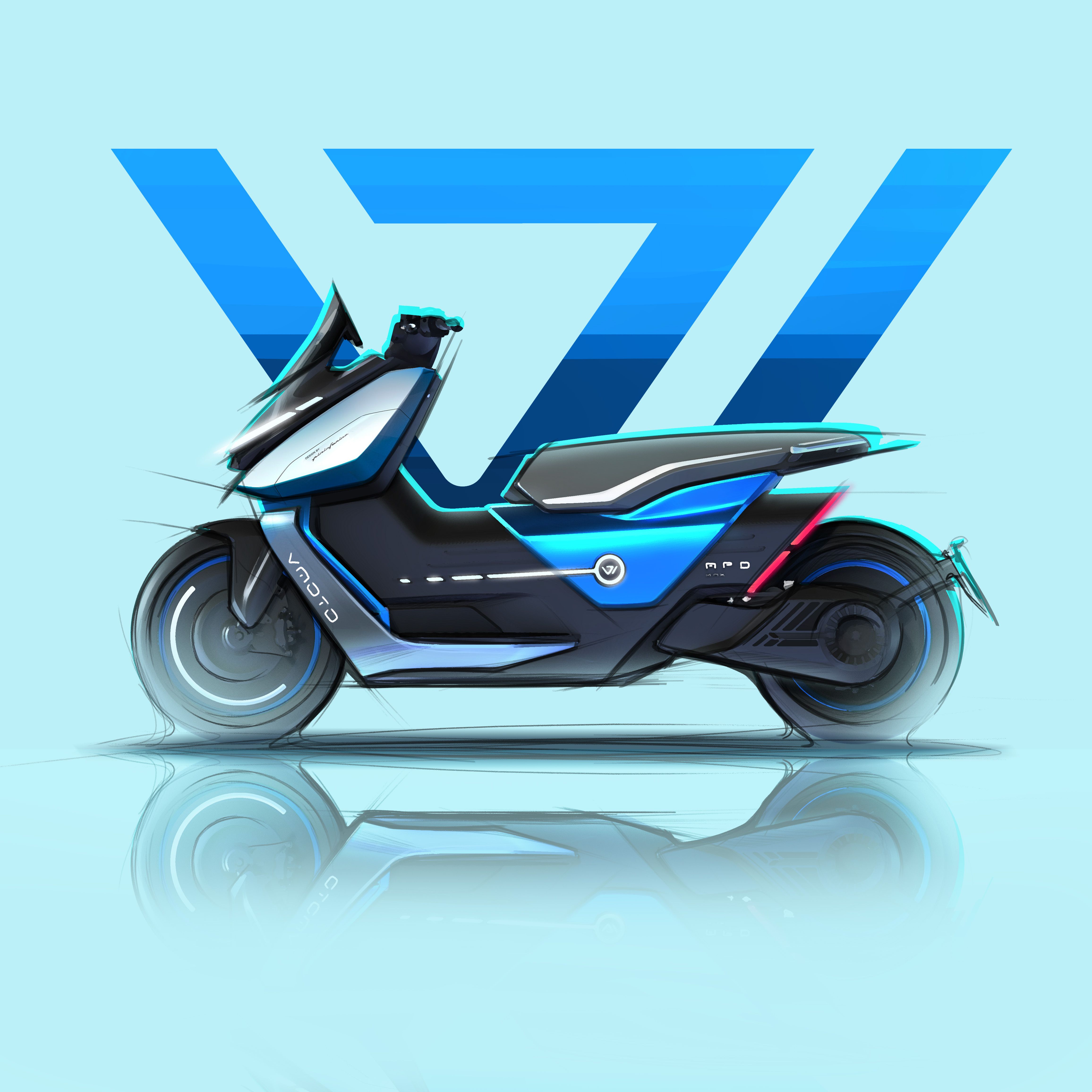 Fotos Vmoto APD Concept. 