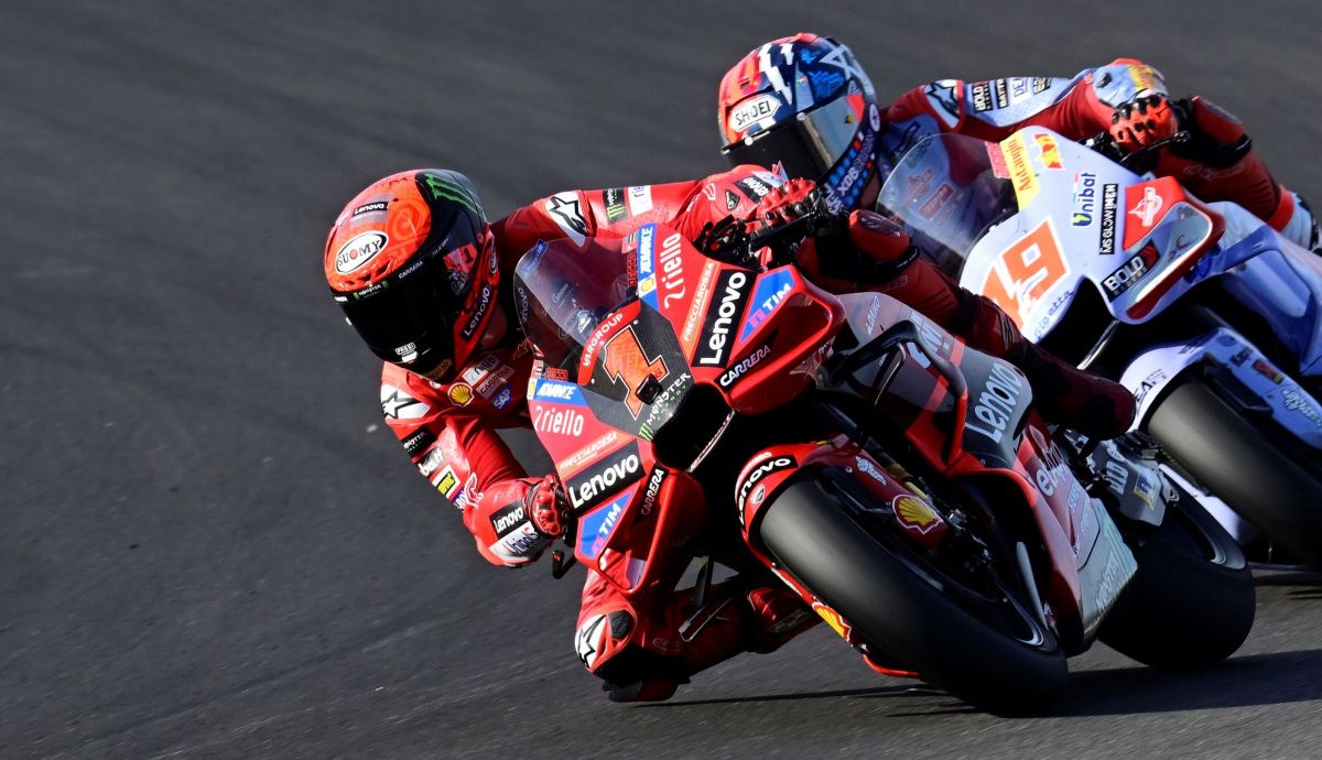 Pecco Bagnaia ha ganado ante Fabio Di Giannantonio Pecco Bagnaia ha ganado ante Fabio Di Giannantonio