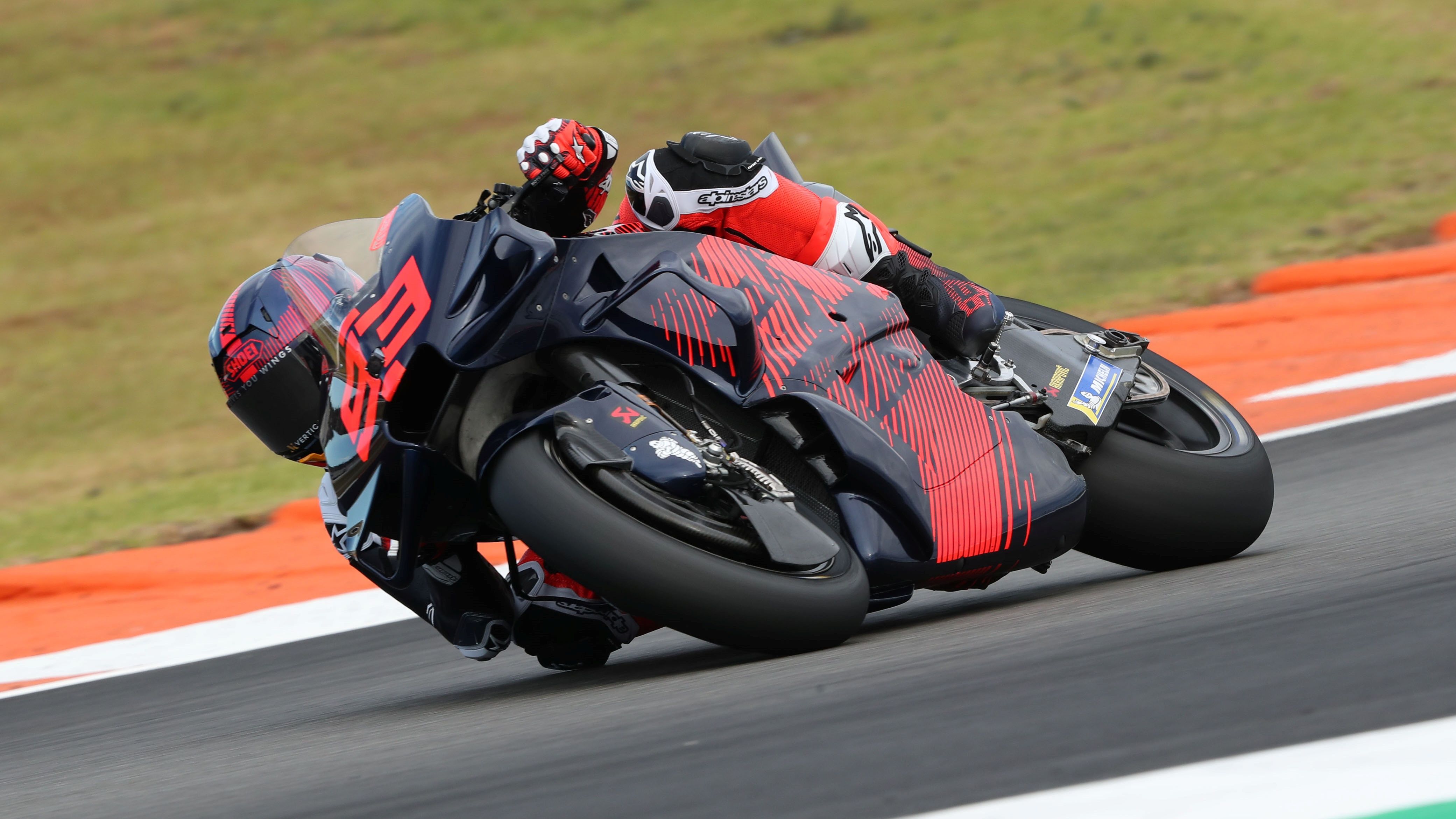 Marc Márquez con la Ducati, test Valencia MotoGP 2024
