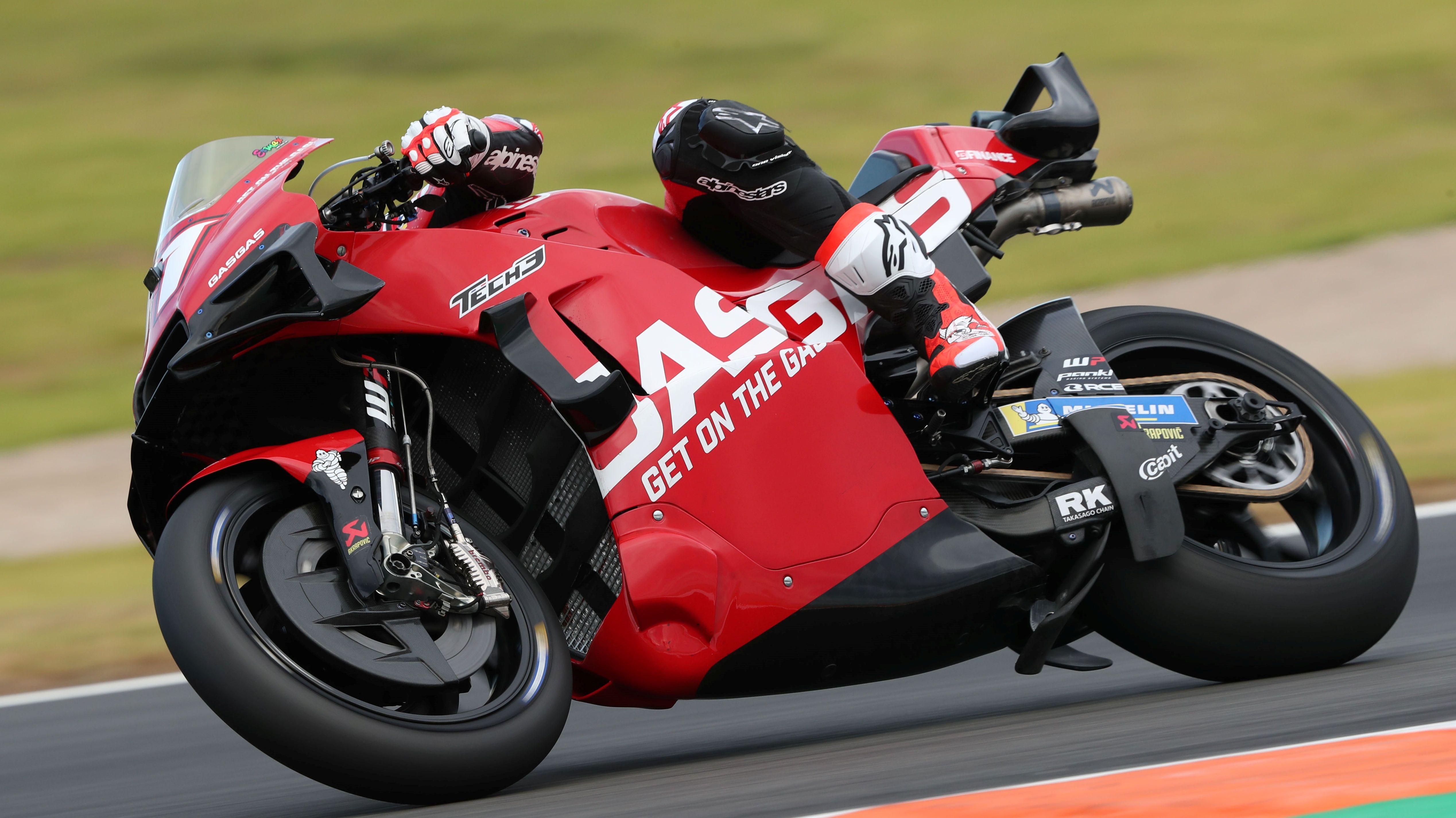 Pedro Acosta con la KTM 2, test Valencia MotoGP 2024