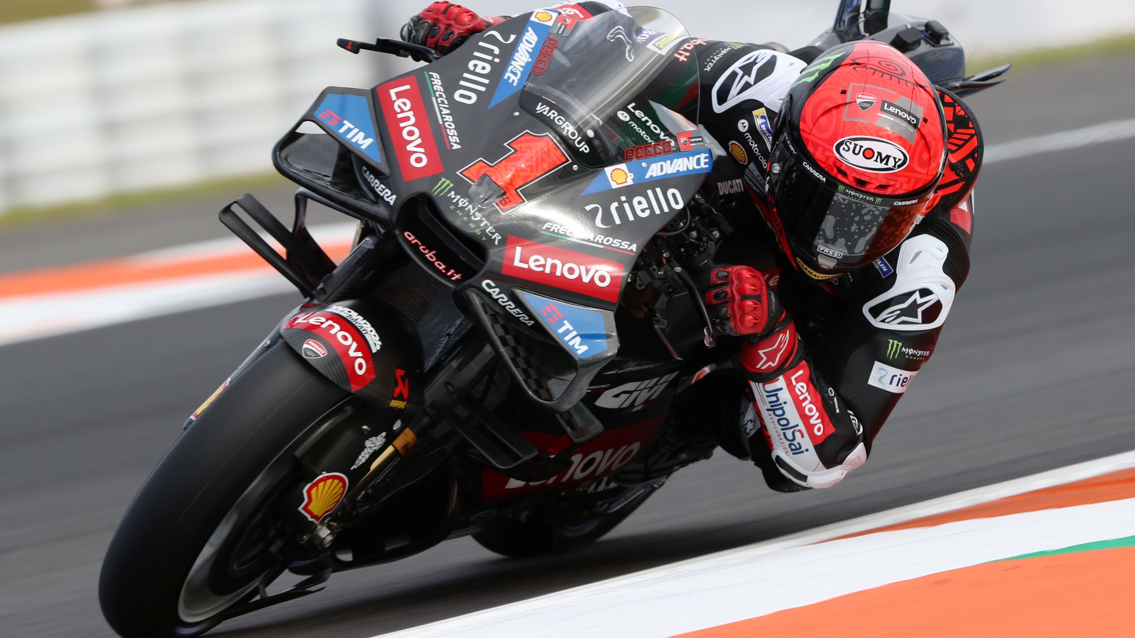 Pecco Bagnaia 3, test Valencia MotoGP 2024