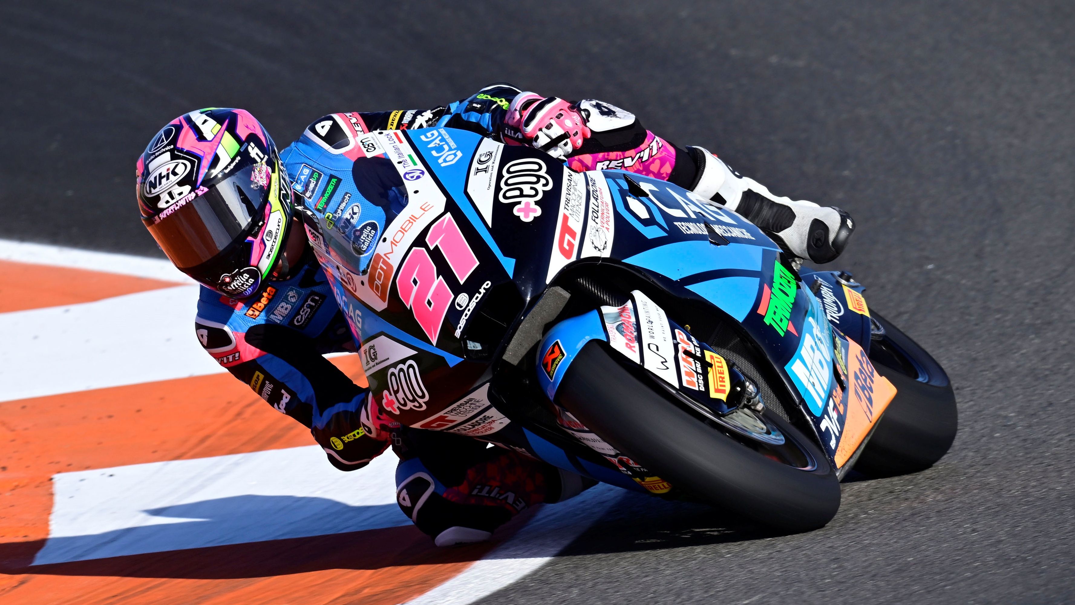 Alonso López, test Moto2 Valencia 2023