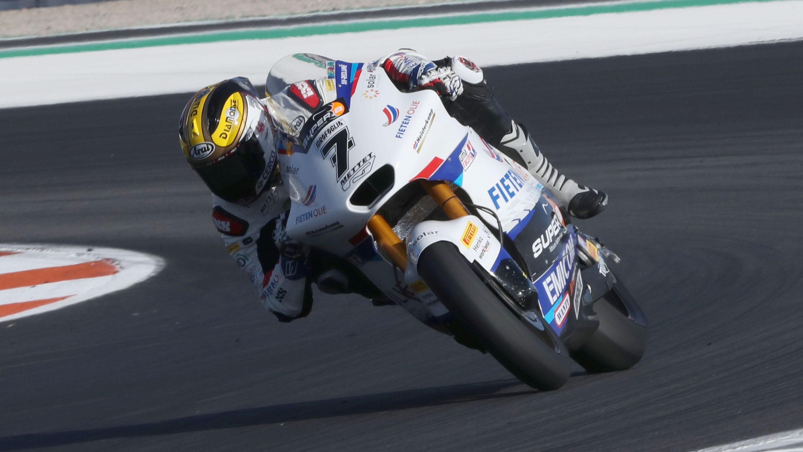 Barry Baltus, test Moto2 Valencia 2023