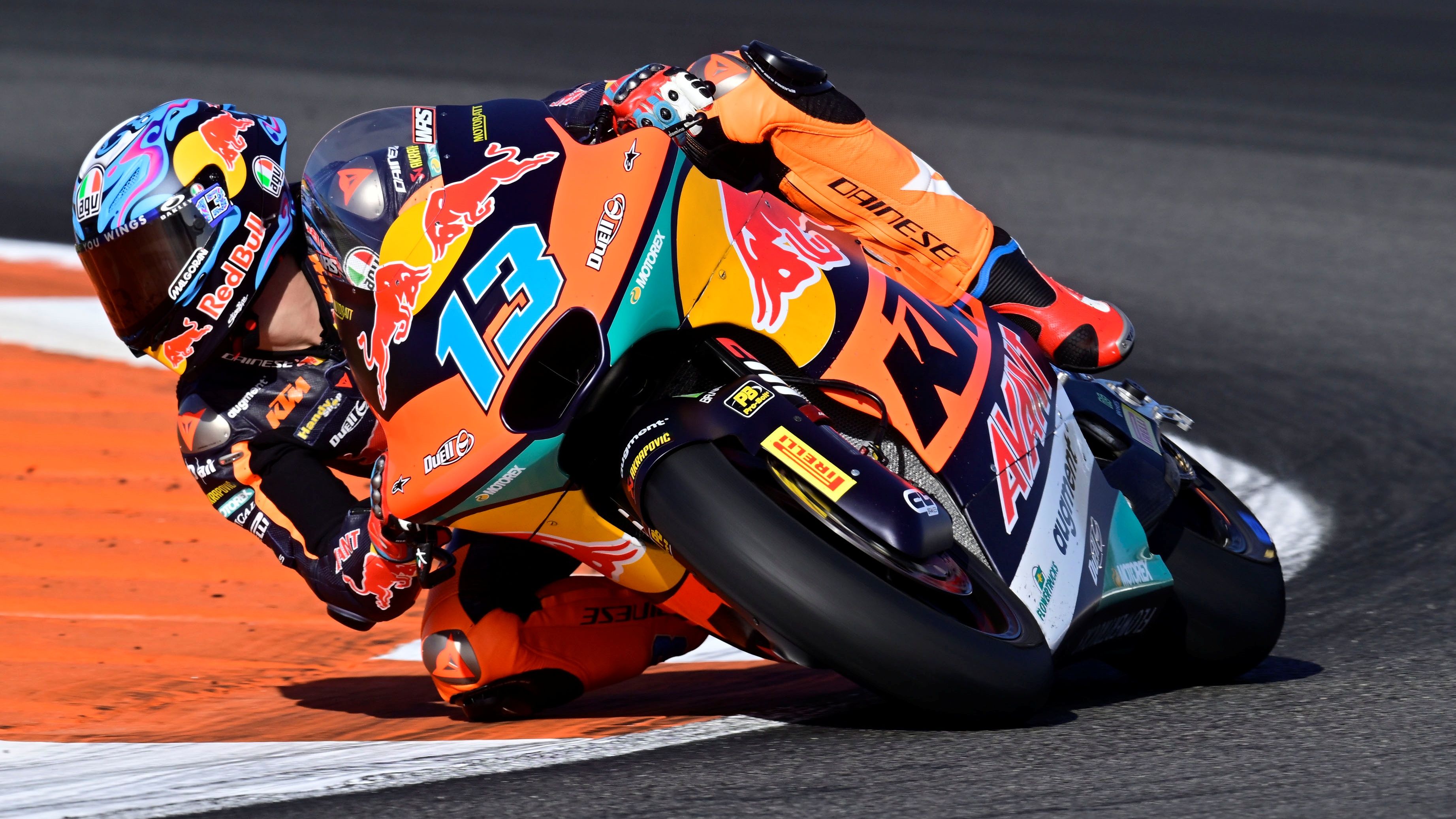 Celestino Vietti, test Moto2 Valencia 2023