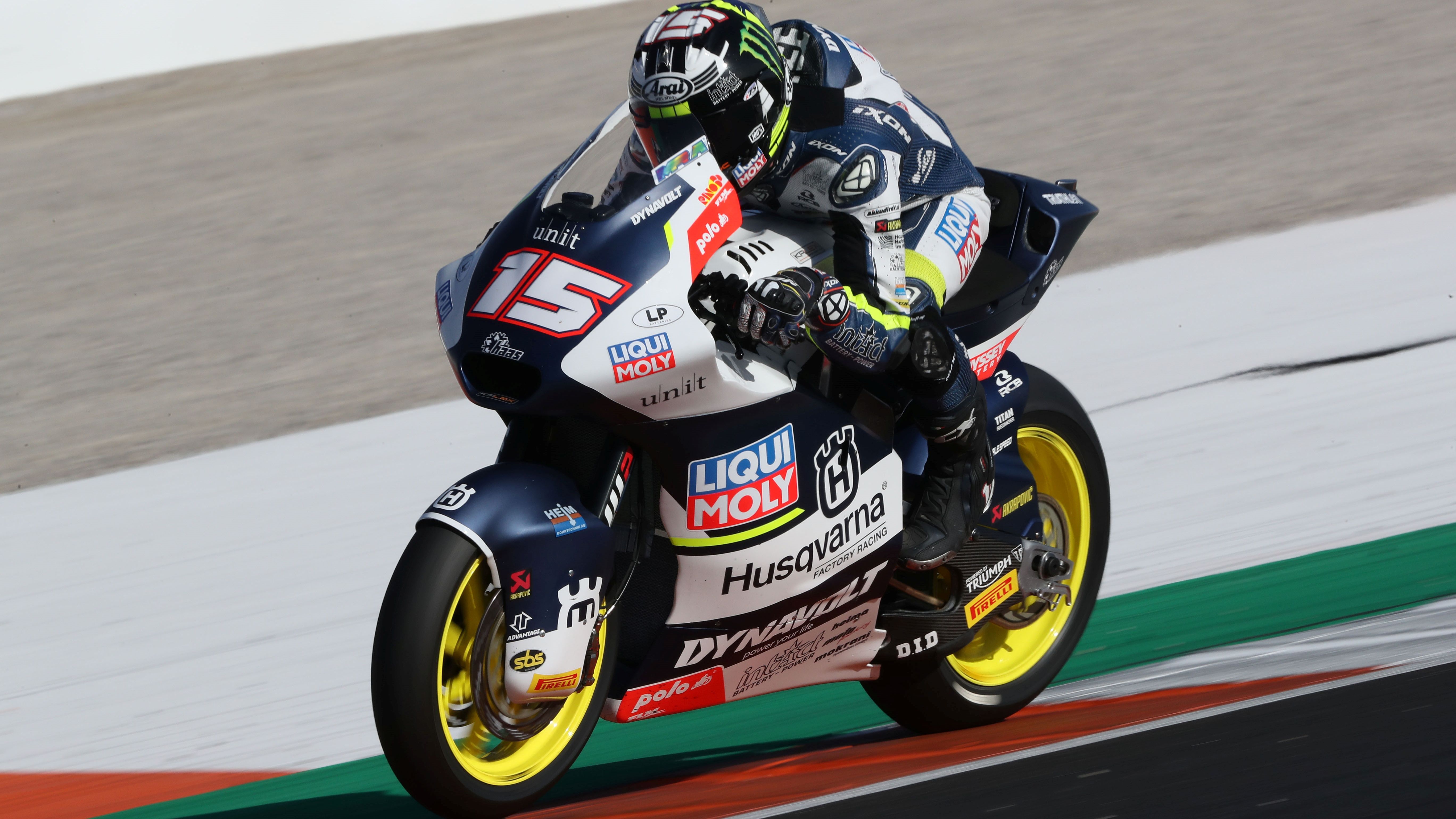 Darryn Binder, test Moto2 Valencia 2023