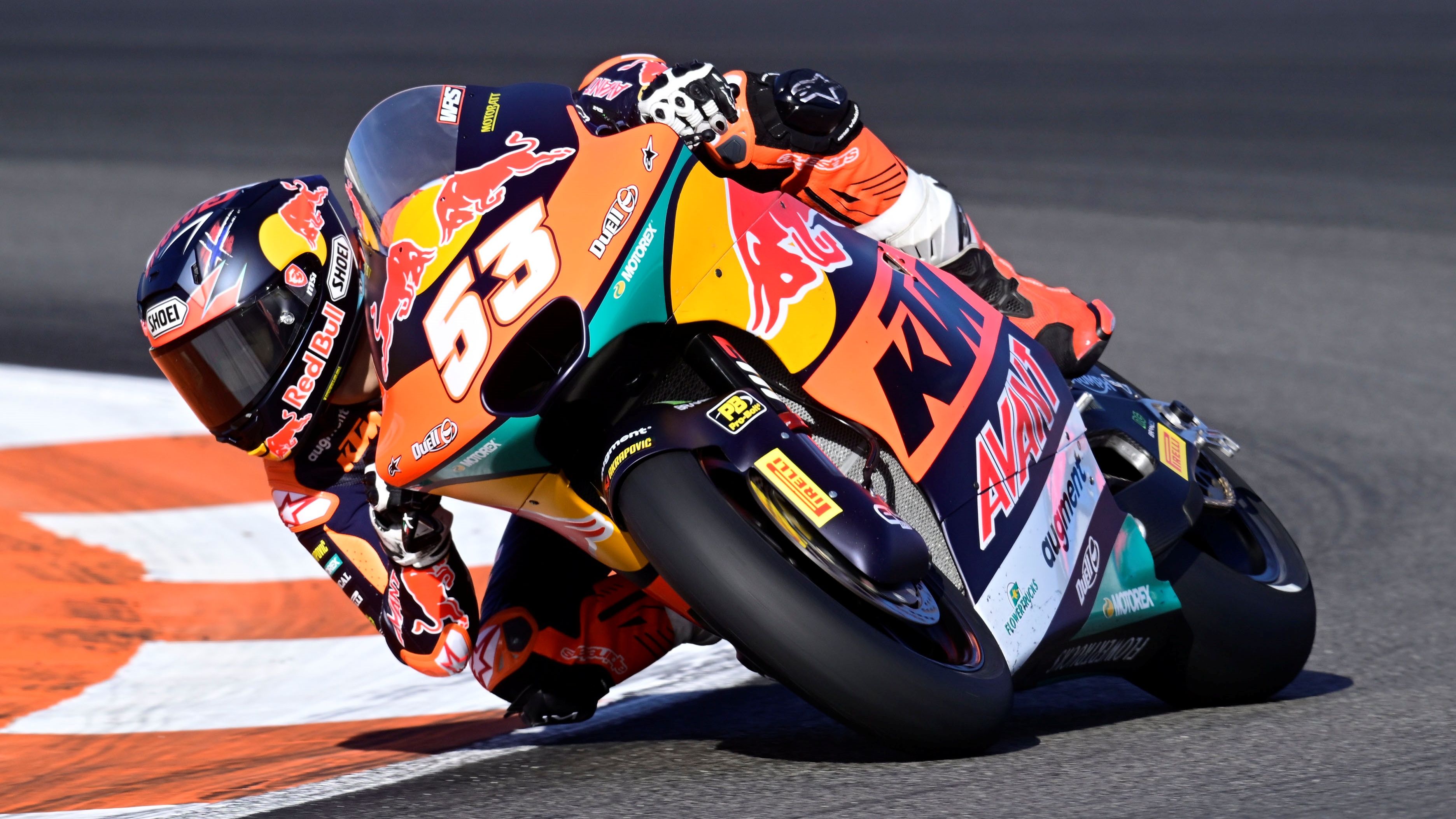 Deniz Oncu, test Moto2 Valencia 2023