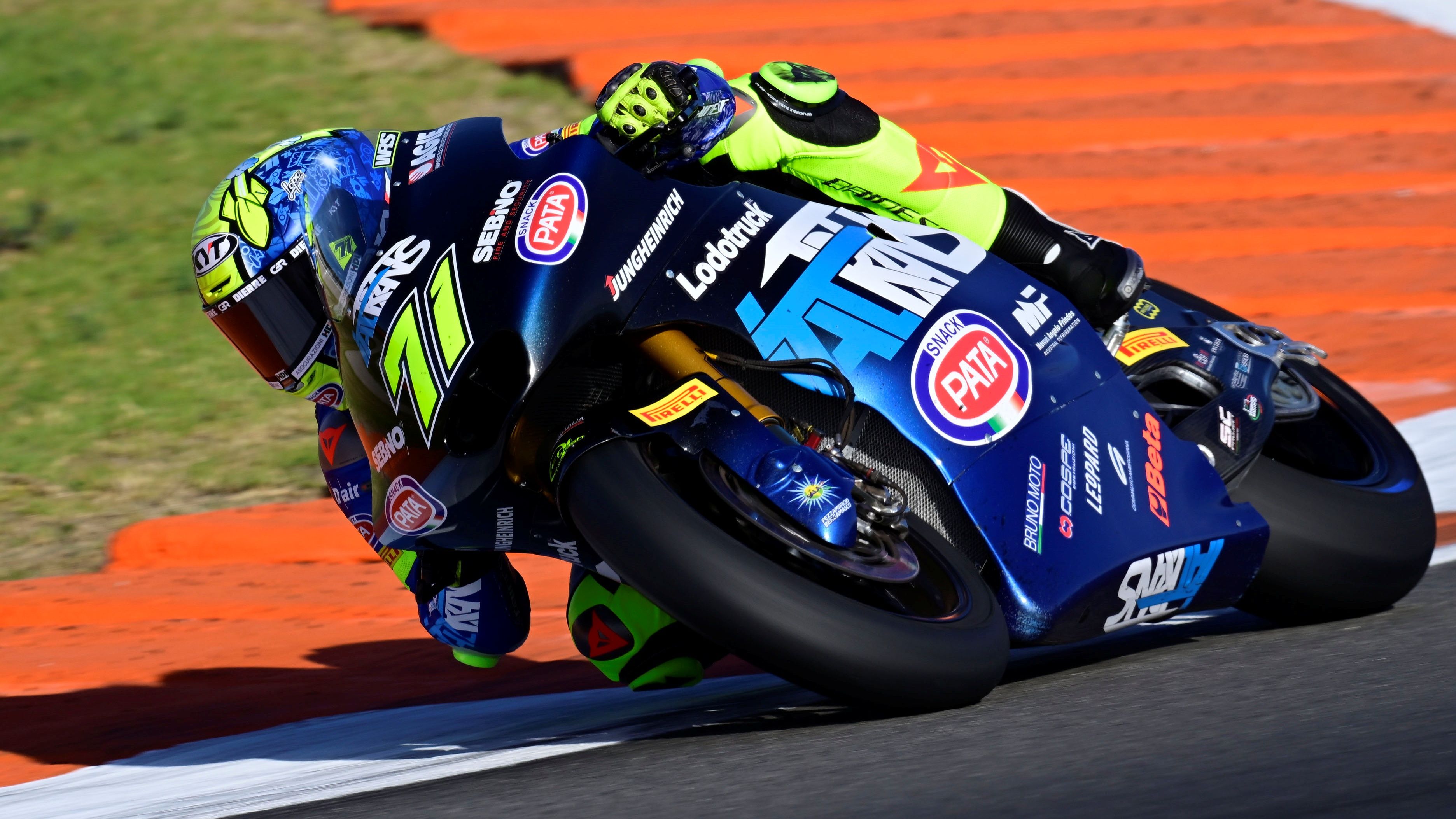 Dennis Foggia, test Moto2 Valencia 2023