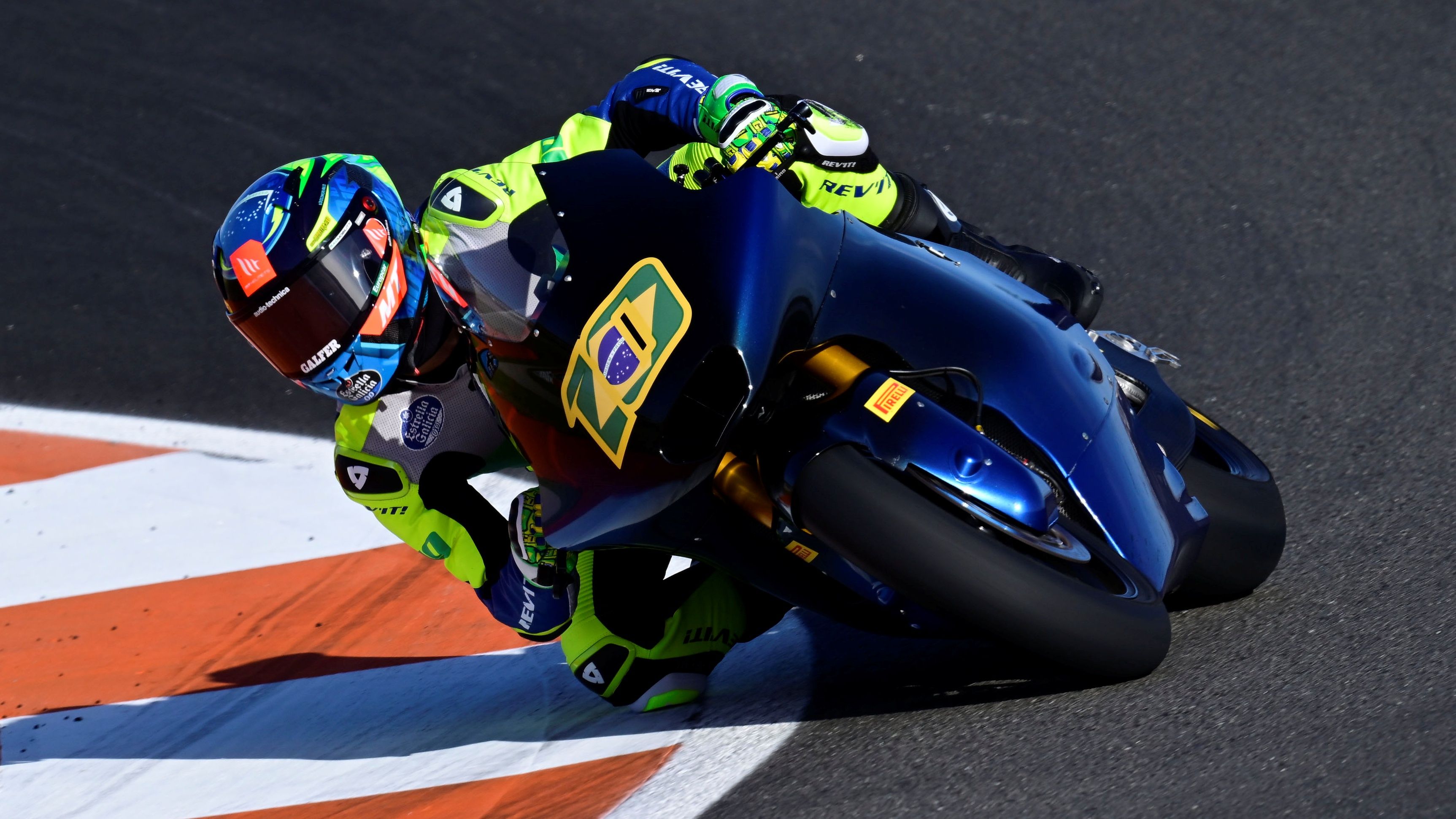 Diogo Moreira, test Moto2 Valencia 2023