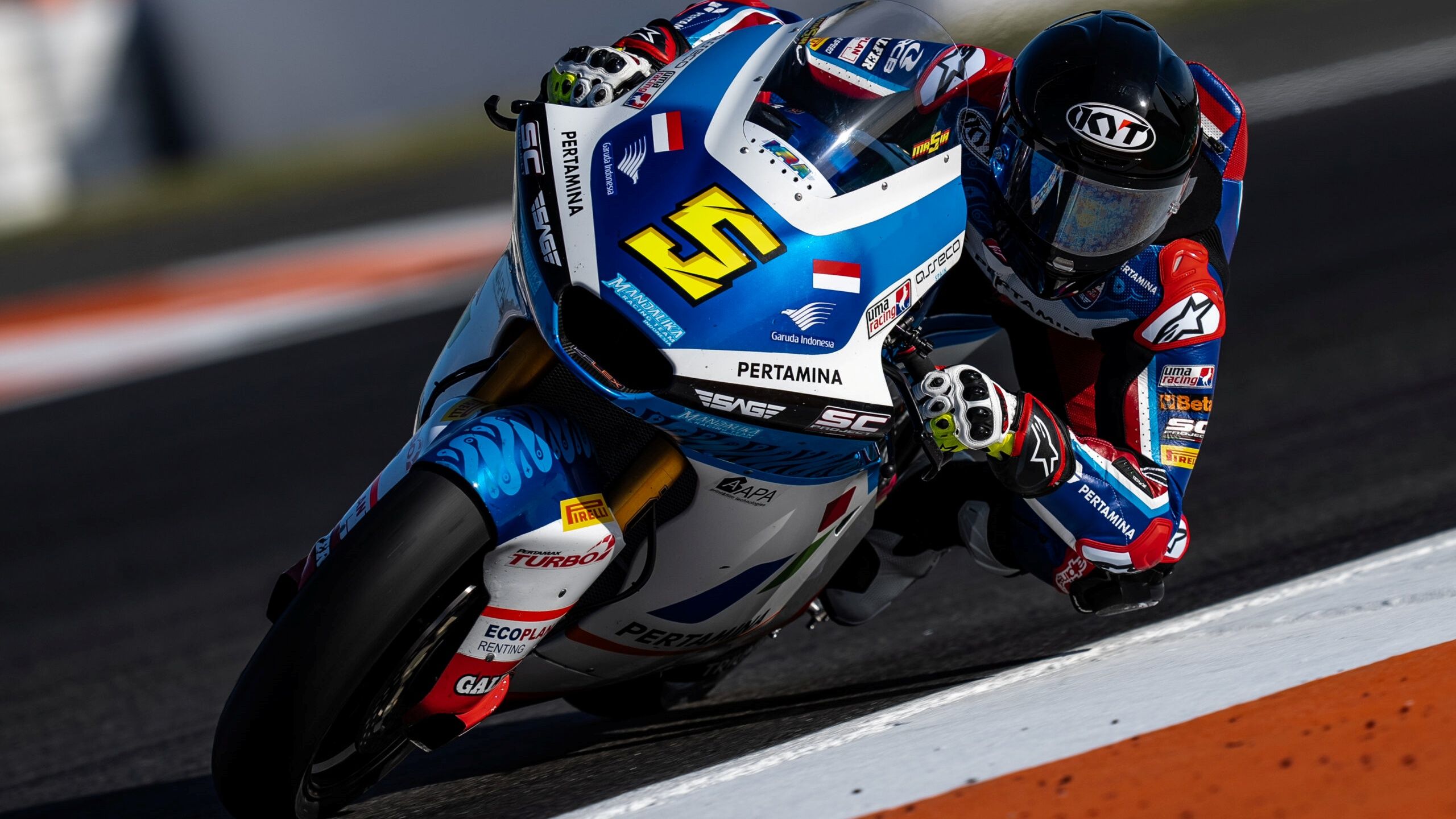 Jaume Masià, test Moto2 Valencia 2023