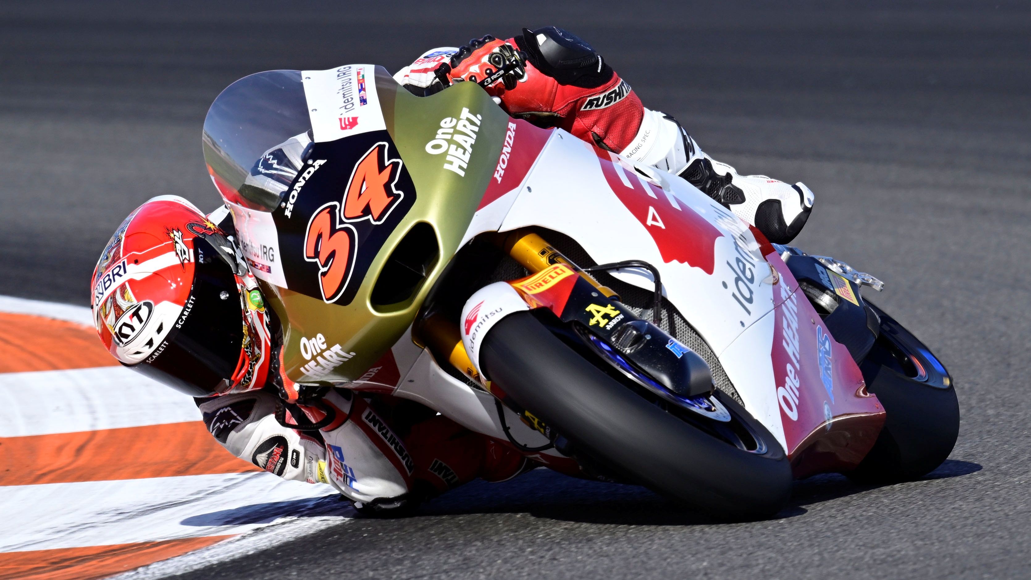Mario Aji, test Moto2 Valencia 2023