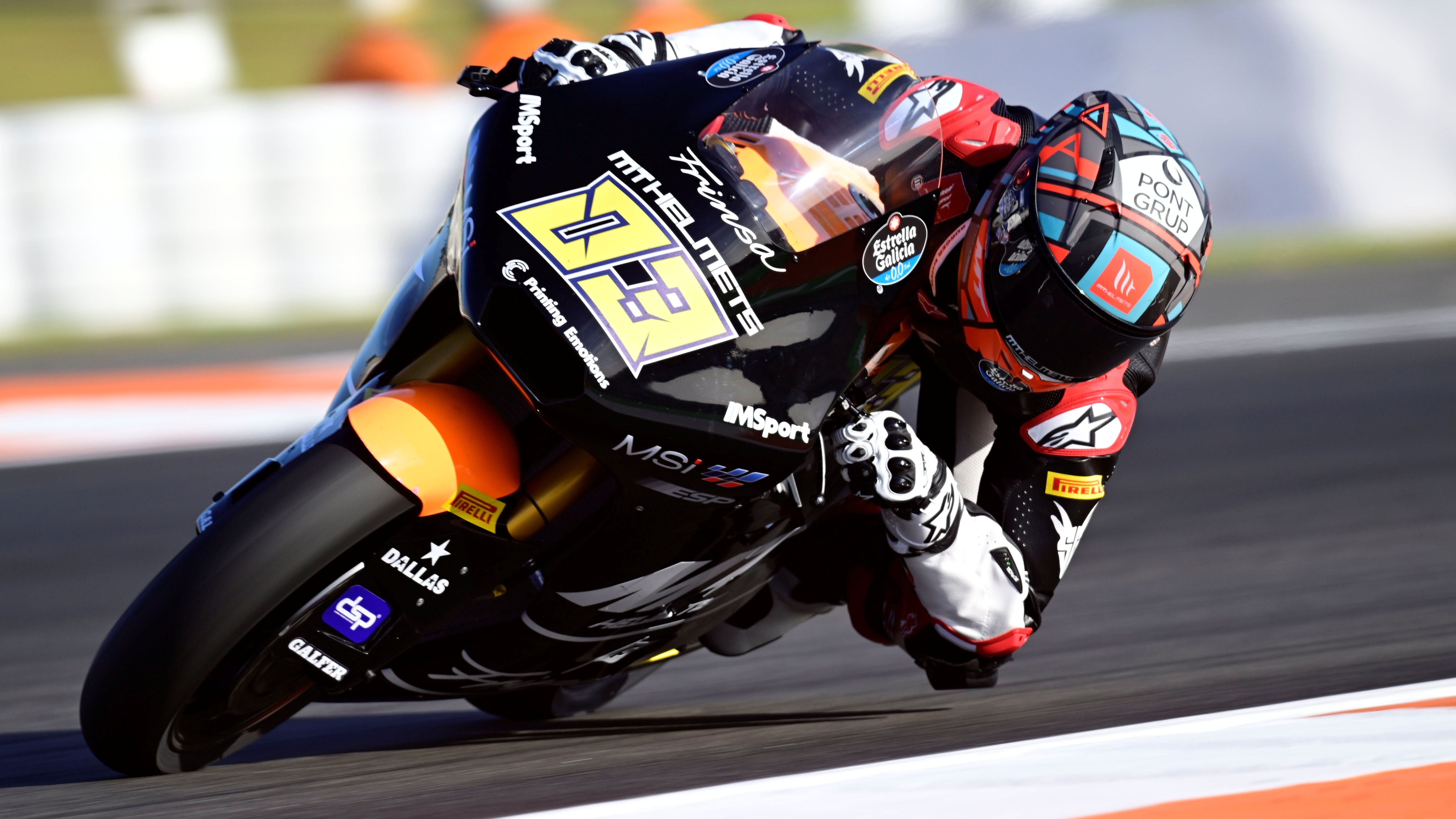 Sergio García, test Moto2 Valencia 2023