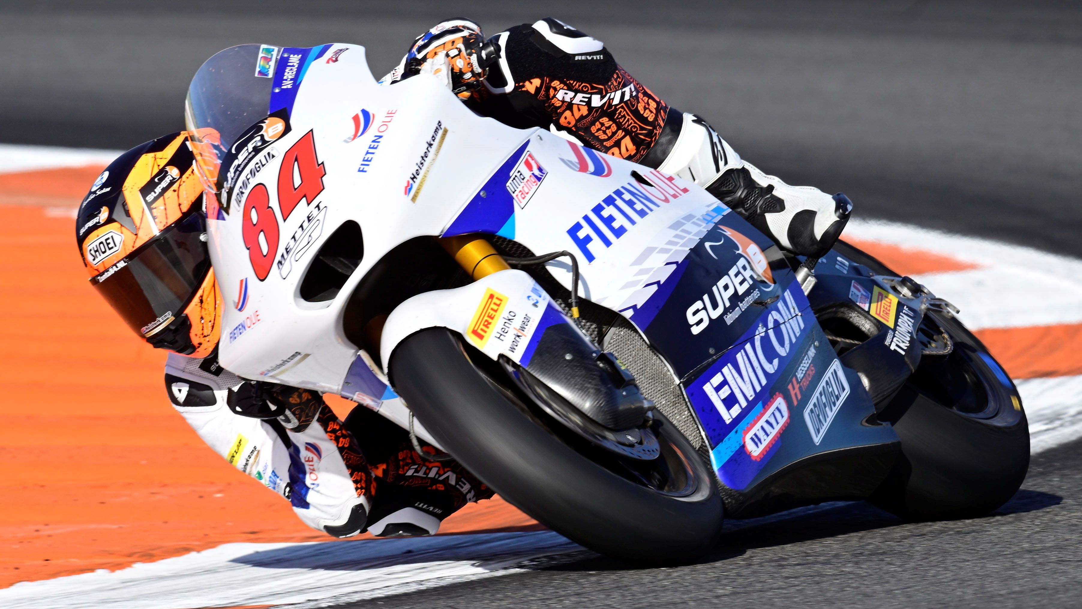 Zonta van den Goorbergh, test Moto2 Valencia 2023