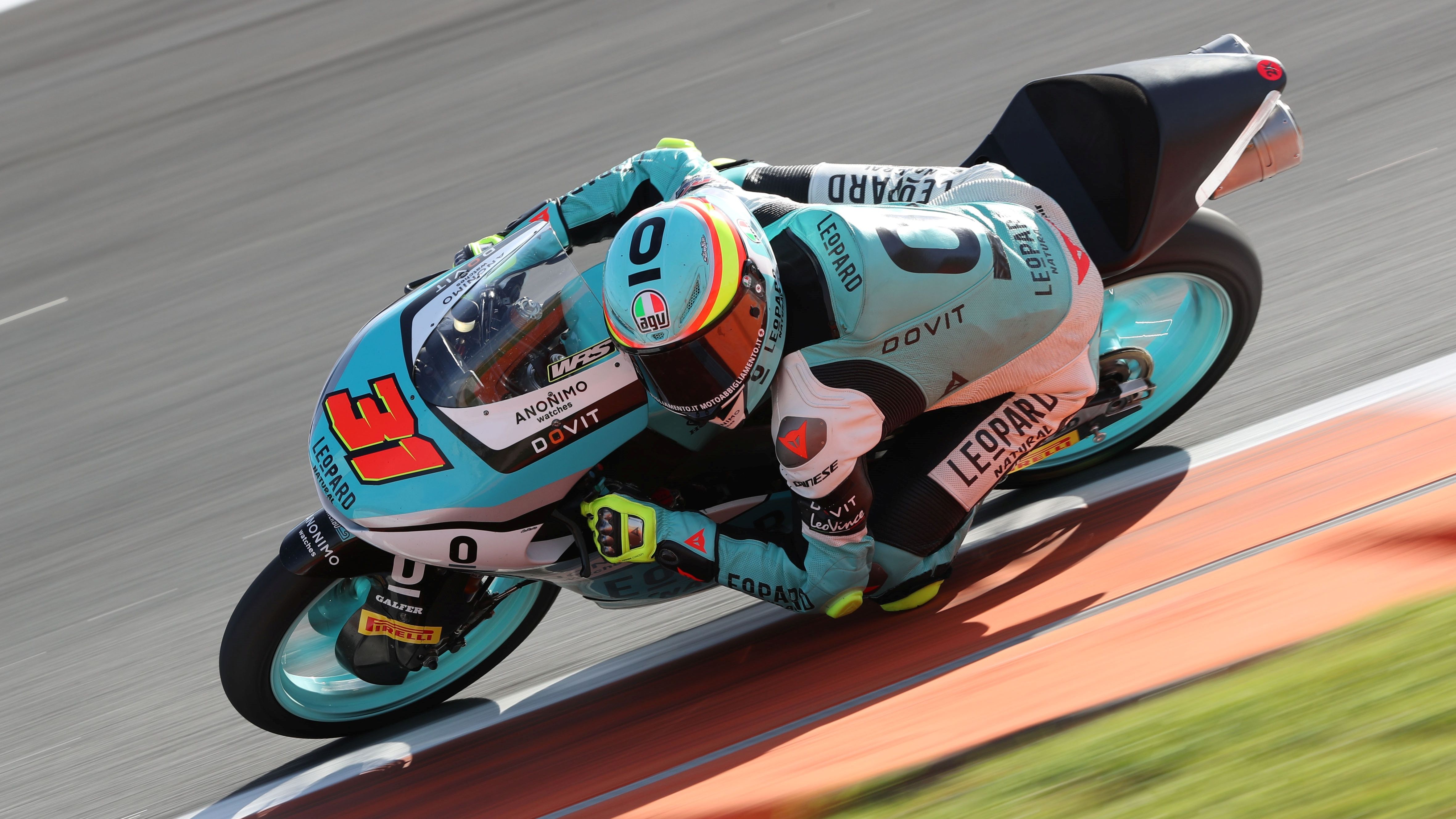 Adrián Fernández, test Moto3 Valencia 2023