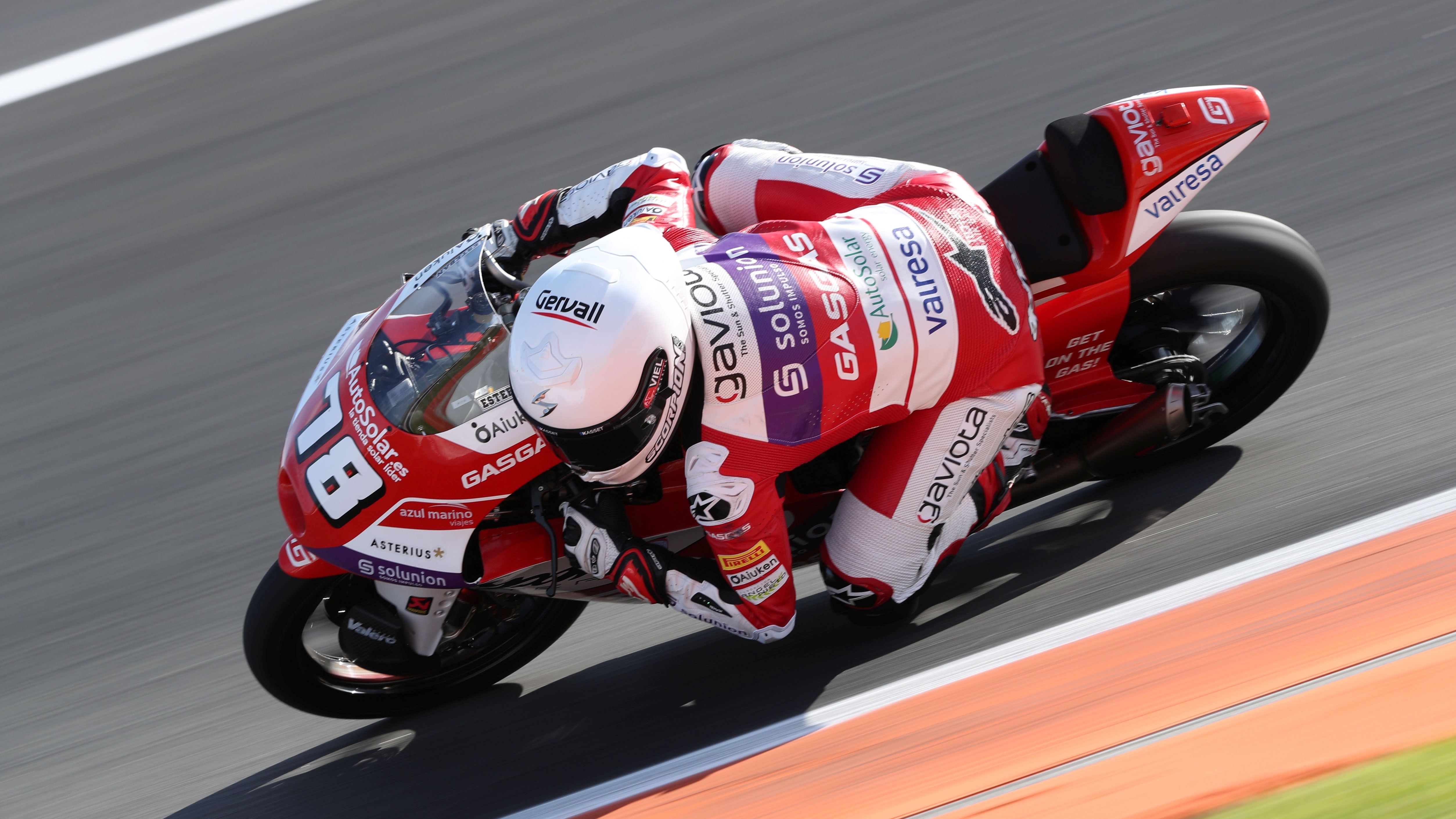 Joel Esteban, test Moto3 Valencia 2023