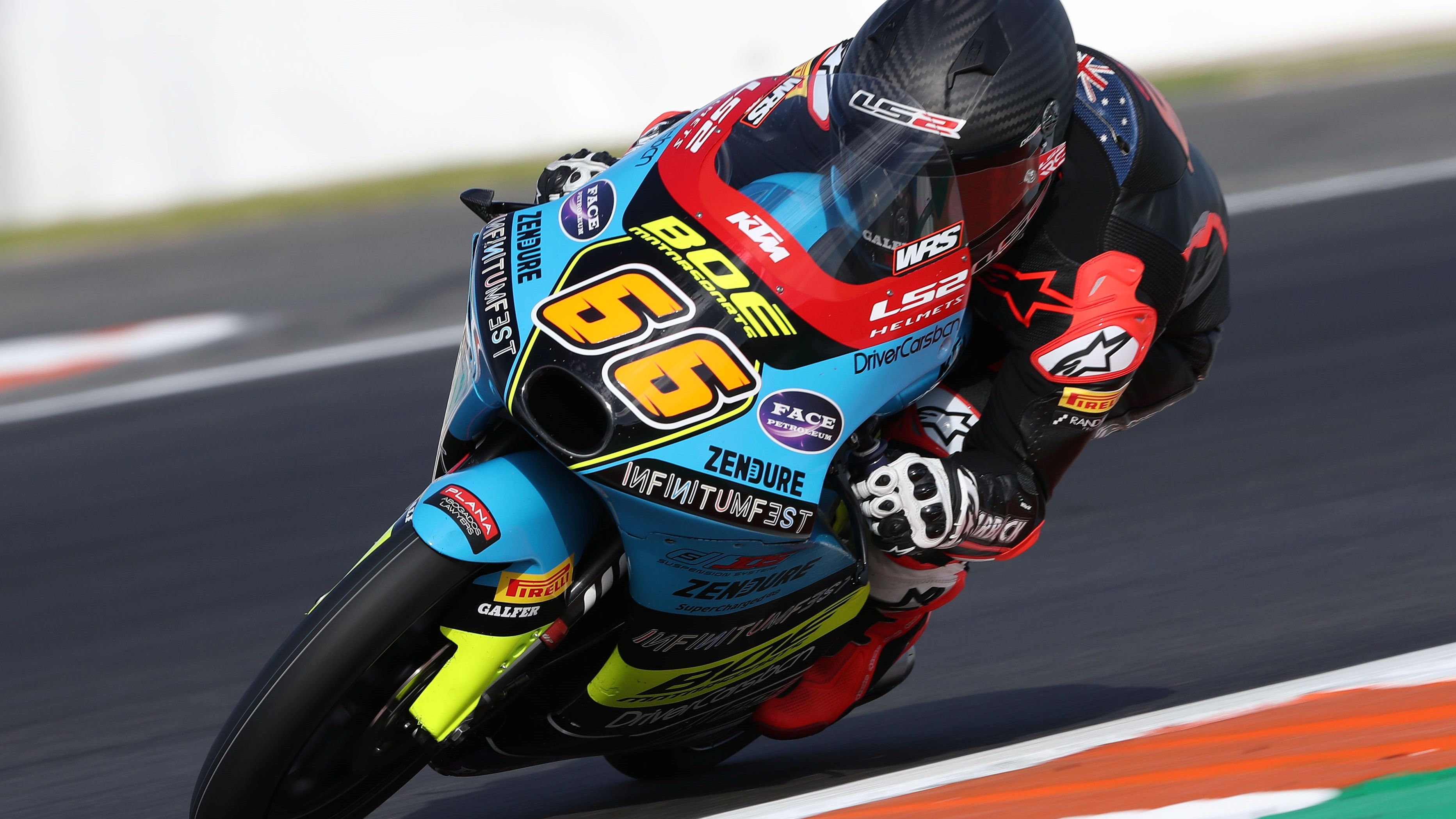 Joel Kelso, test Moto3 Valencia 2023