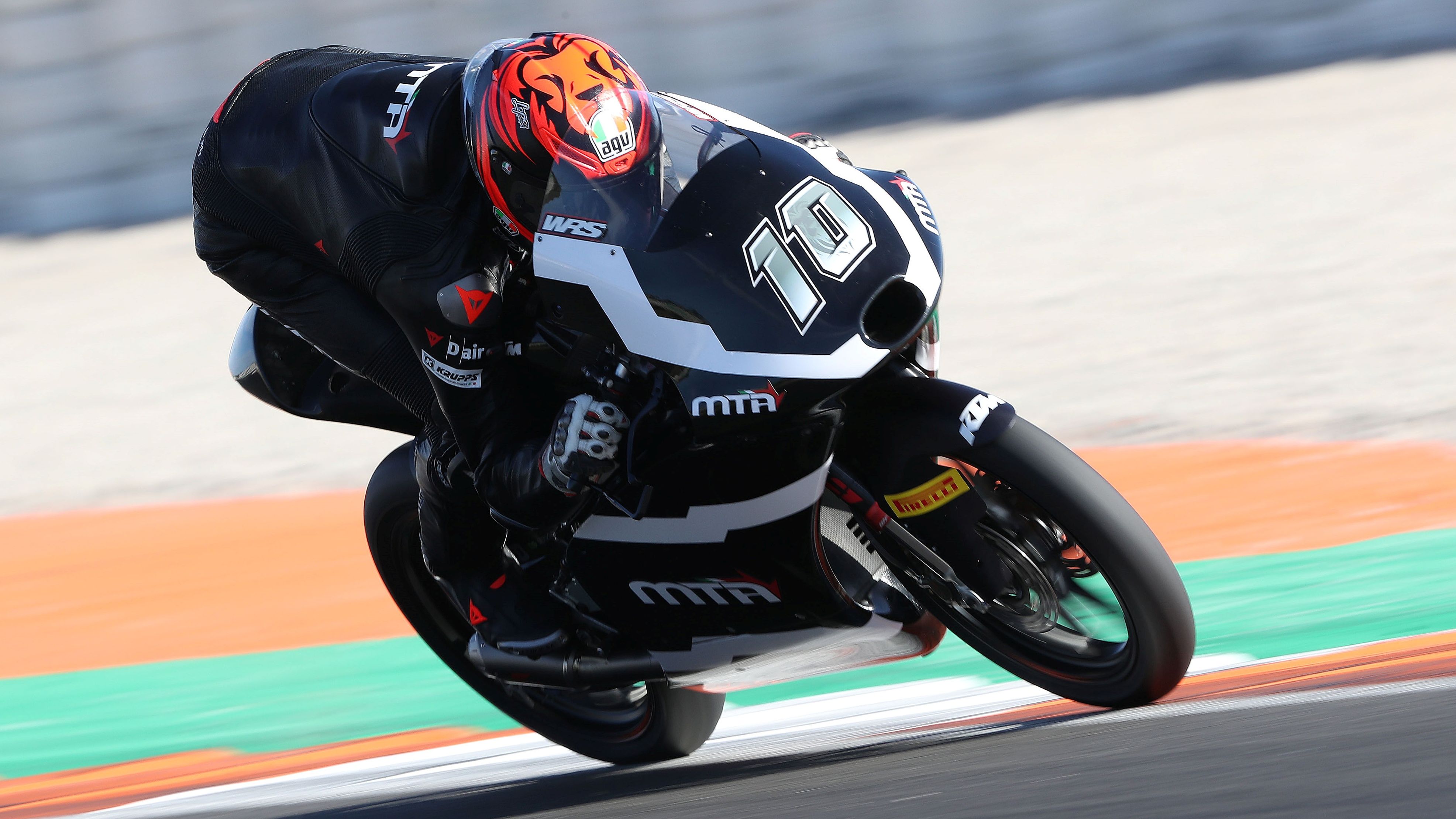 Nico Carraro, test Moto3 Valencia 2023