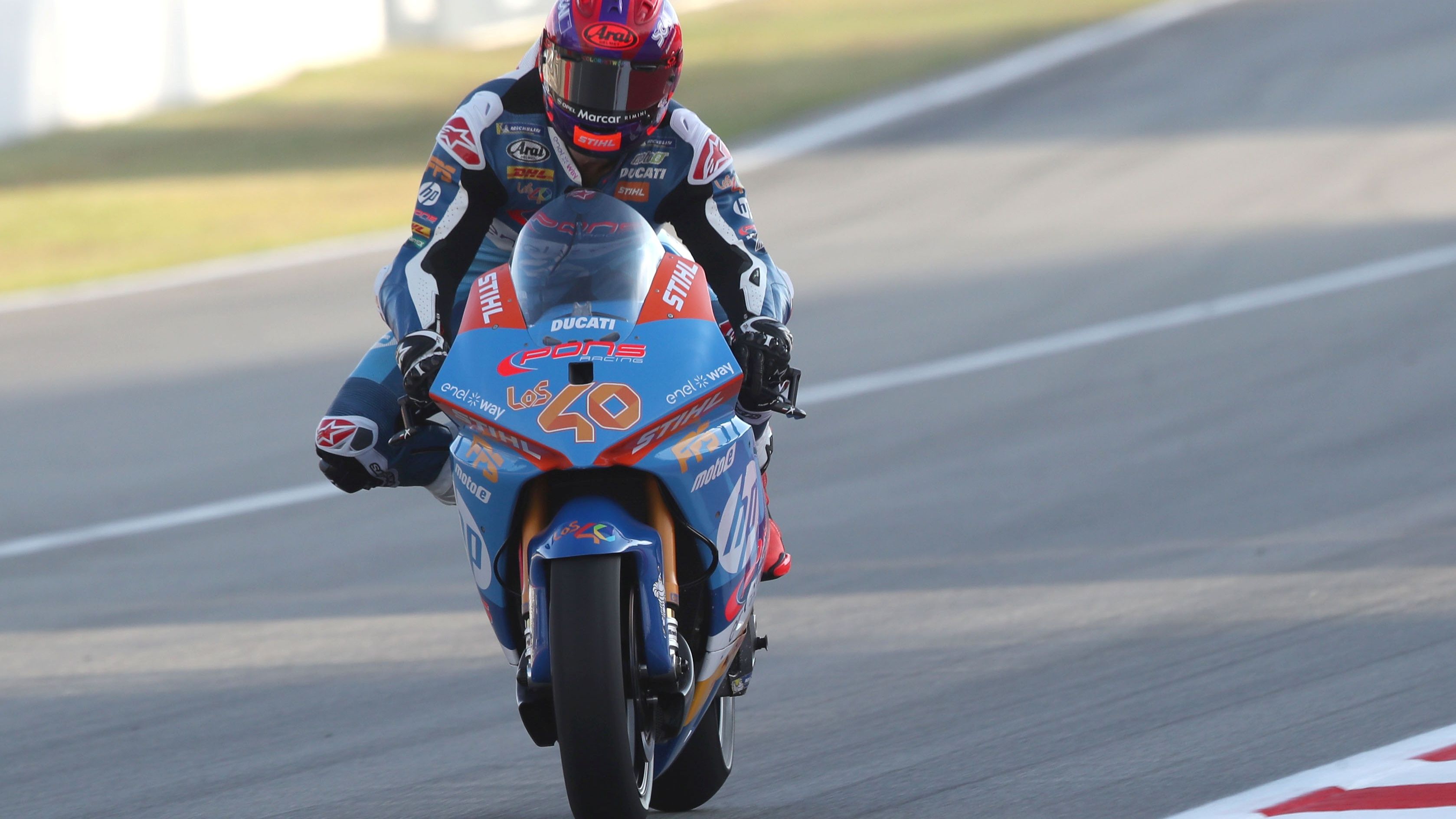 Mattia Casadei es el primer campeón del Mundial de MotoE tras conquistar la edición de 2023
