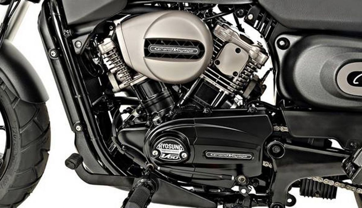 Hyosung bobber gv125s evo (4)