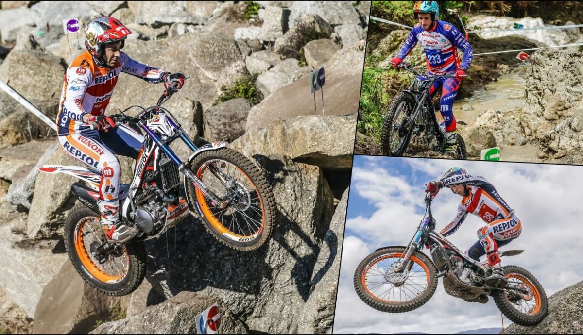 Toni Bou, Pablo Suárez y Gabriel Marcelli han brillado con Montesa en 2023