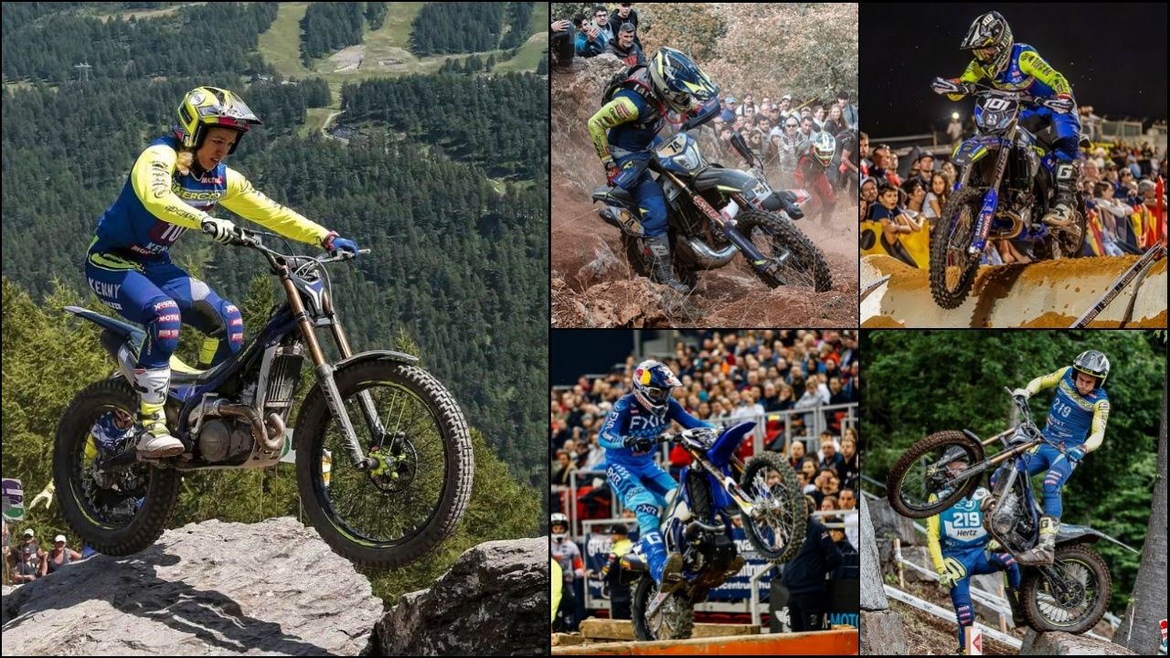 Emma Bristow, Mario Román, Zachary Pichon, Cody Webb y Arnau Ferre, los protagonistas de Sherco en 2023